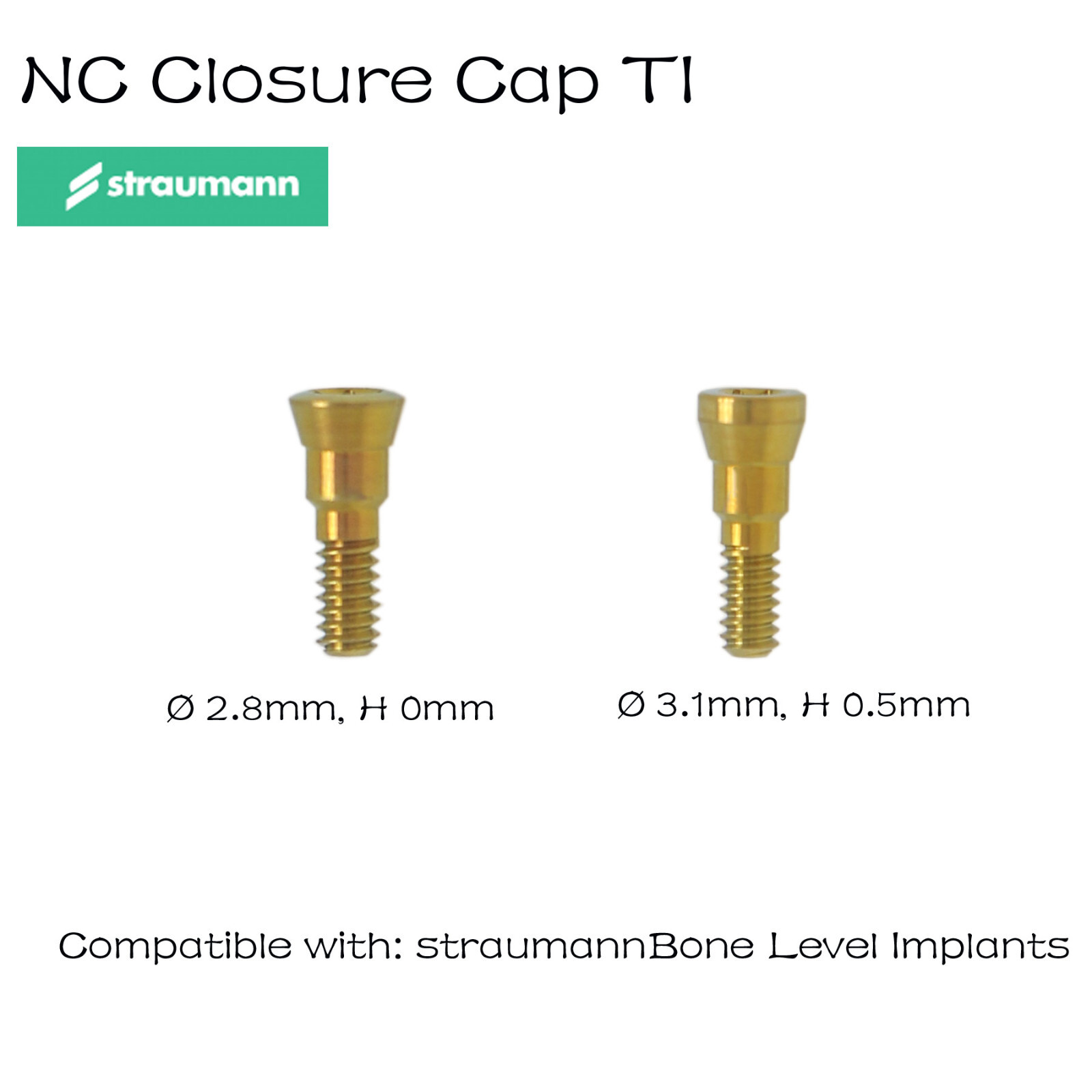 US Straumann Implant Healing Abutment Body Scan Analog Coping for NC/RC Platform