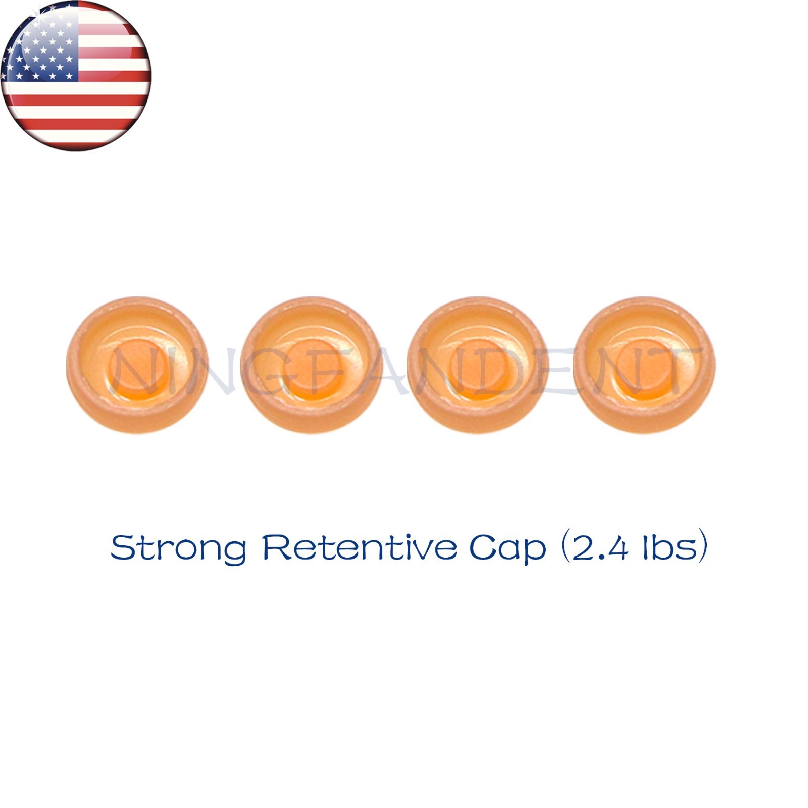 US Dental Overdenture Abutment Retention Cap Locator male processing Inserts Set