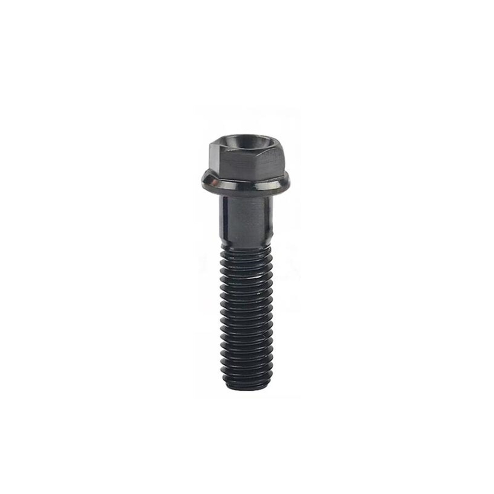 6 Pcs Titanium Bolt Flange Head Hex Screw M8x15/20/25/30/35/40/45/50/55/60/65mm