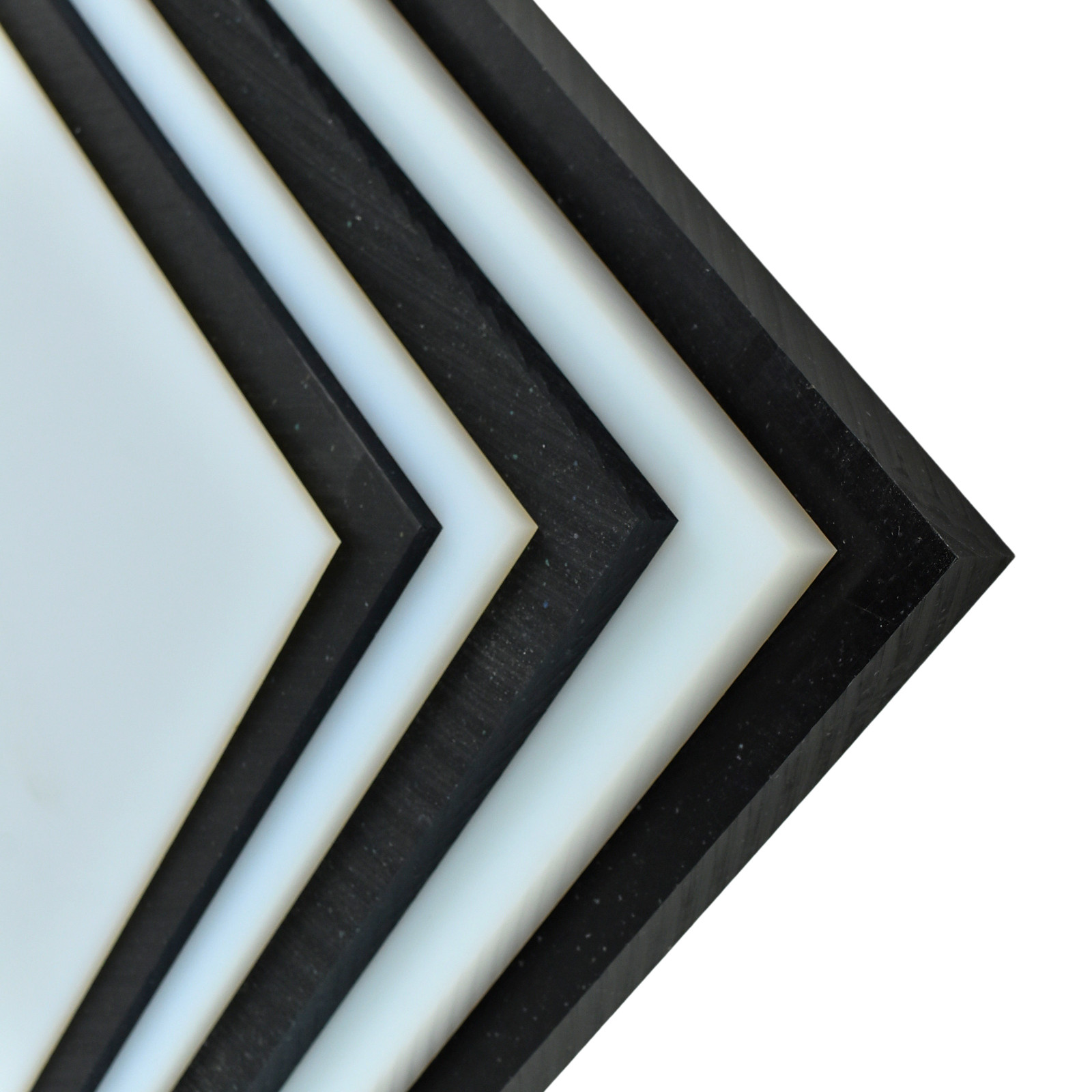 BuyPlastic Repro Black UHMW Polyethylene Plastic Sheet 1/2″ x 12″ x 48″