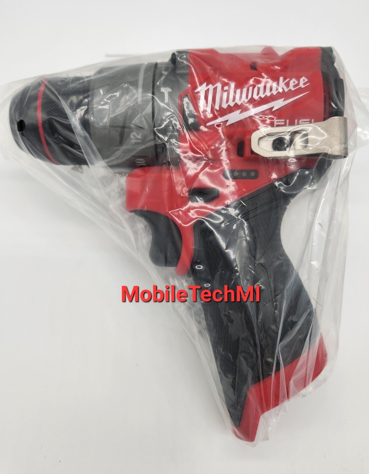 New Milwaukee FUEL M12 3404-20 1/2″ Hammer Drill Driver + 5.0 HO 5.0 Ah Battery