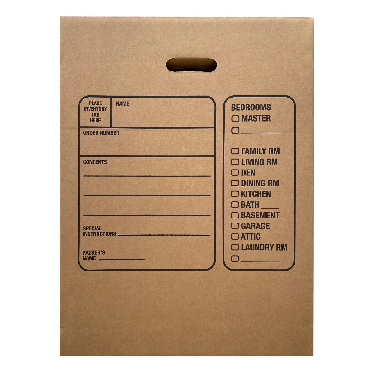 UBMOVE 10 Premium Large Corrugated Moving Boxes with Handles, 18″ x 18″ x 24″