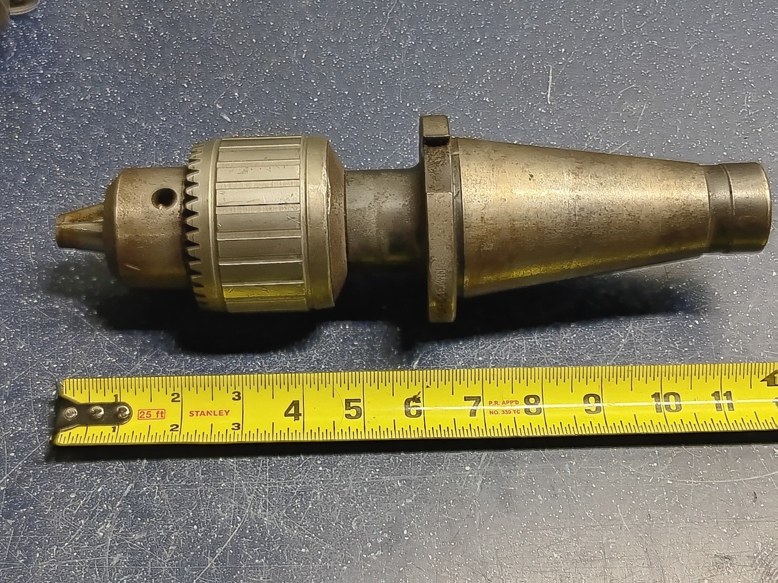 Techleader NMTB50-JT4-2.00 Drill Chuck Tool Holder w/ unknown drill chuck