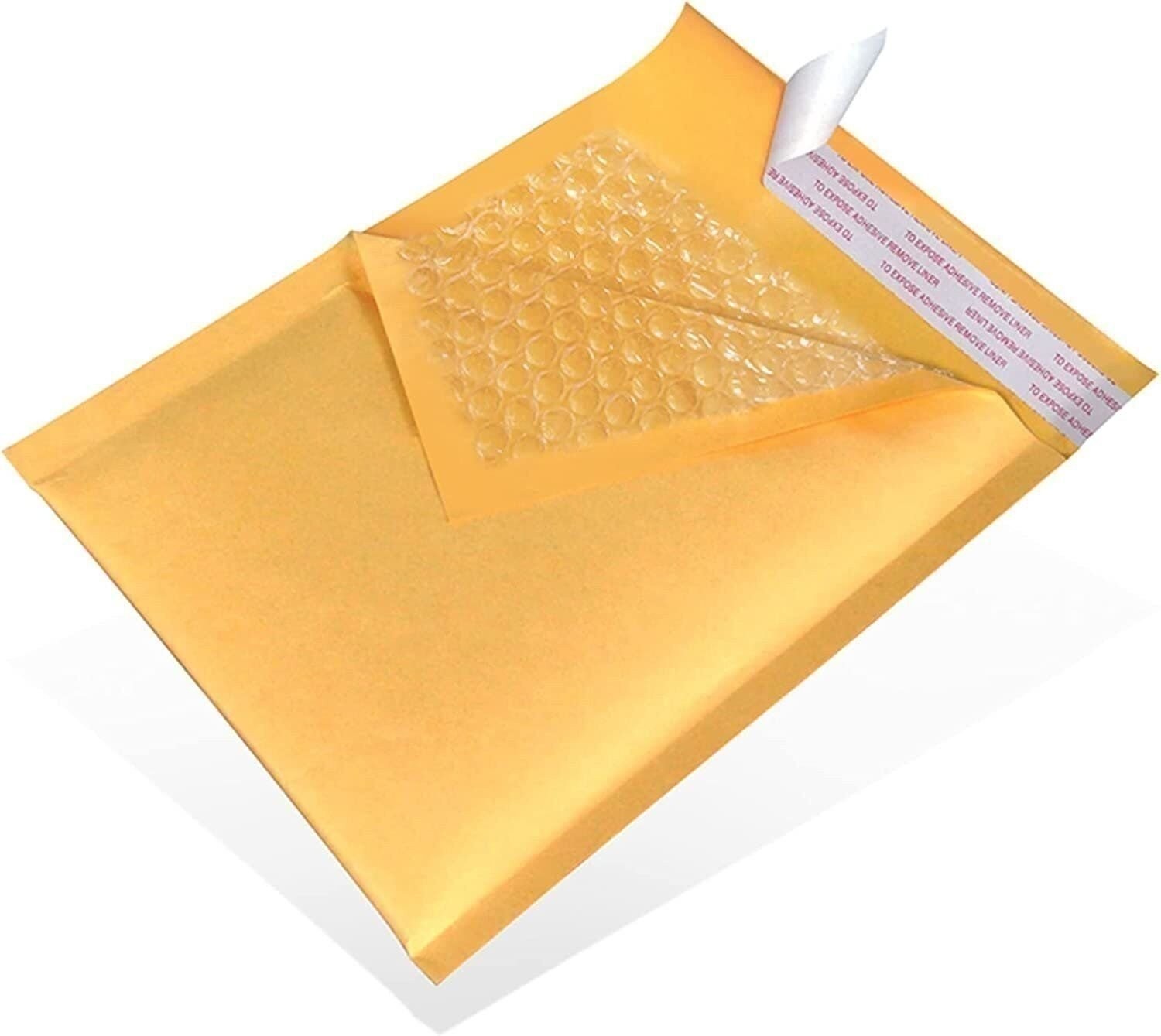 1500 #000 4×8 Kraft Paper Bubble Padded Envelopes Mailers Shipping Case 4″x8″