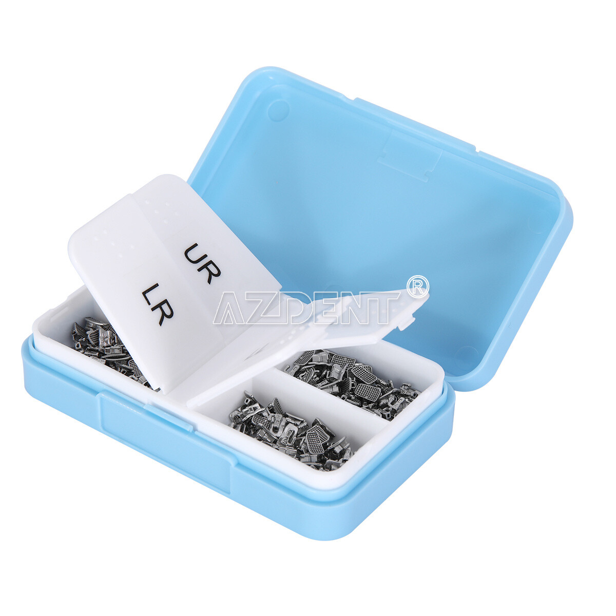 50 Set AZDENT Dental Orthodontic Buccal Tube 1st 2nd Molar Tube Roth MBT 022/018