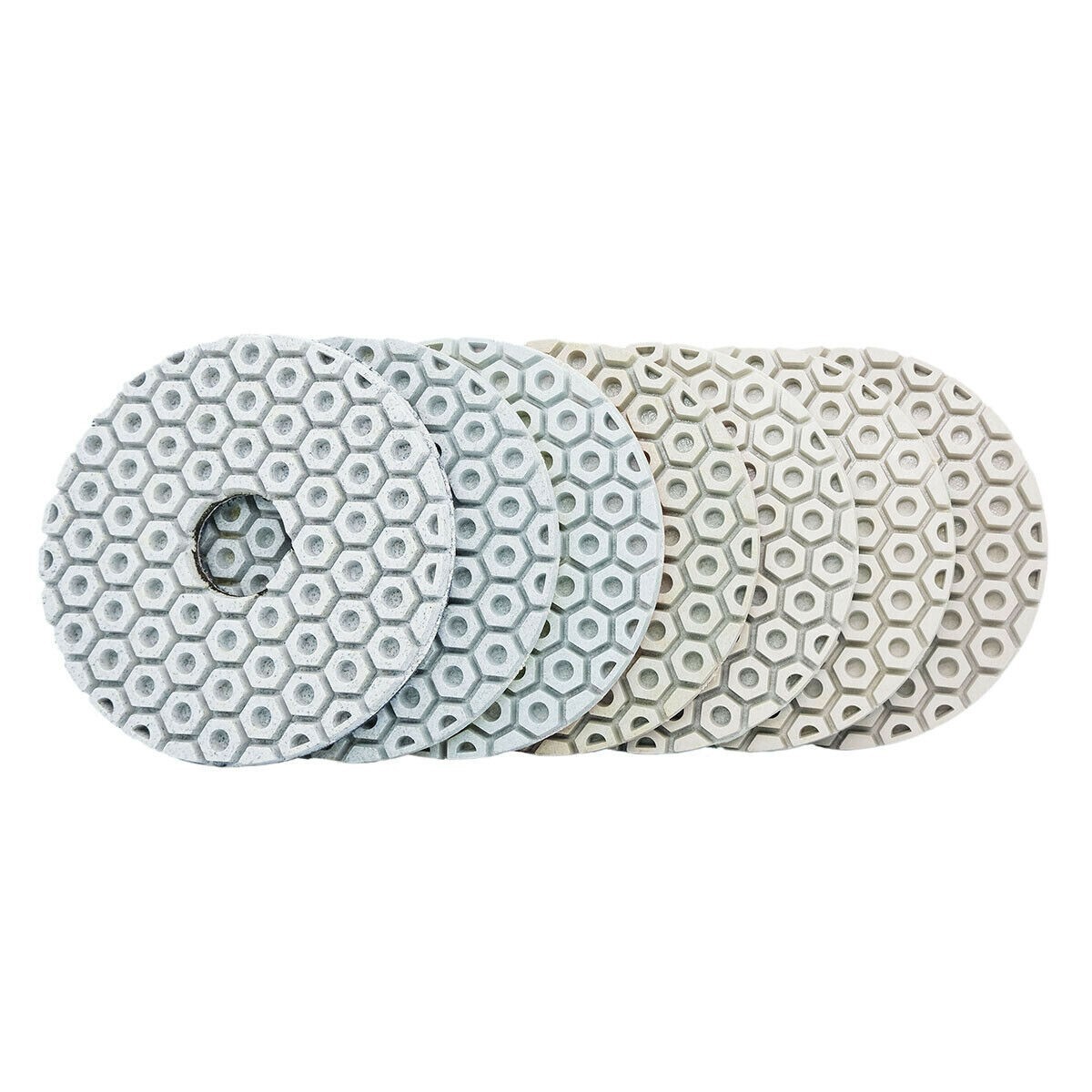 7 Inch Diamond Polishing Pad Grit 50 WET/DRY Granite Concrete Stone Marble