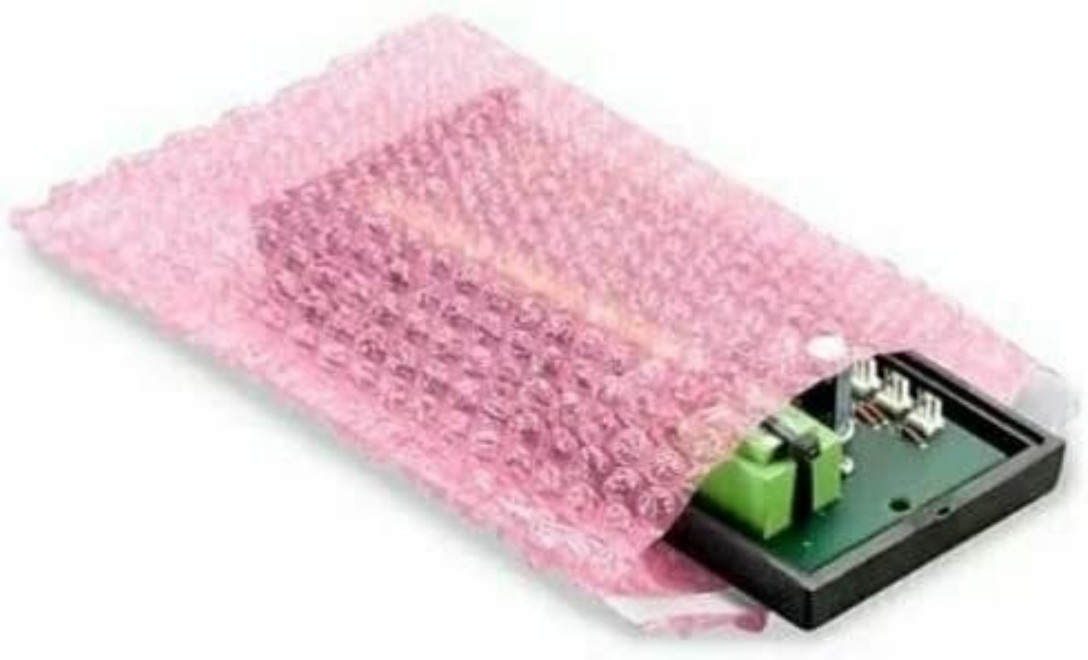 100 – 8×11.5 Anti-Static Bubble Out Pouches Bags Wrap Cushioning Self Seal