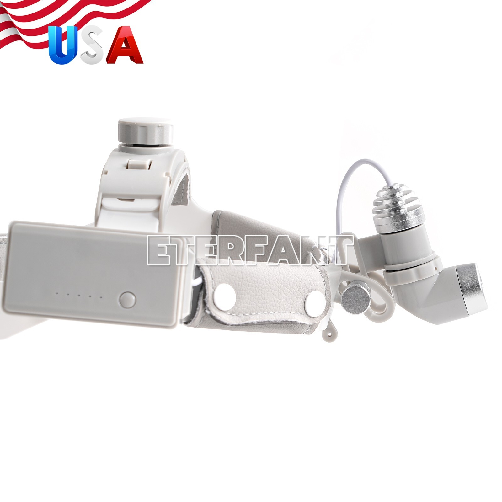 Surgical Headlight for Medical Ent and Dental with 10 Watt Wireless Led Lamp New