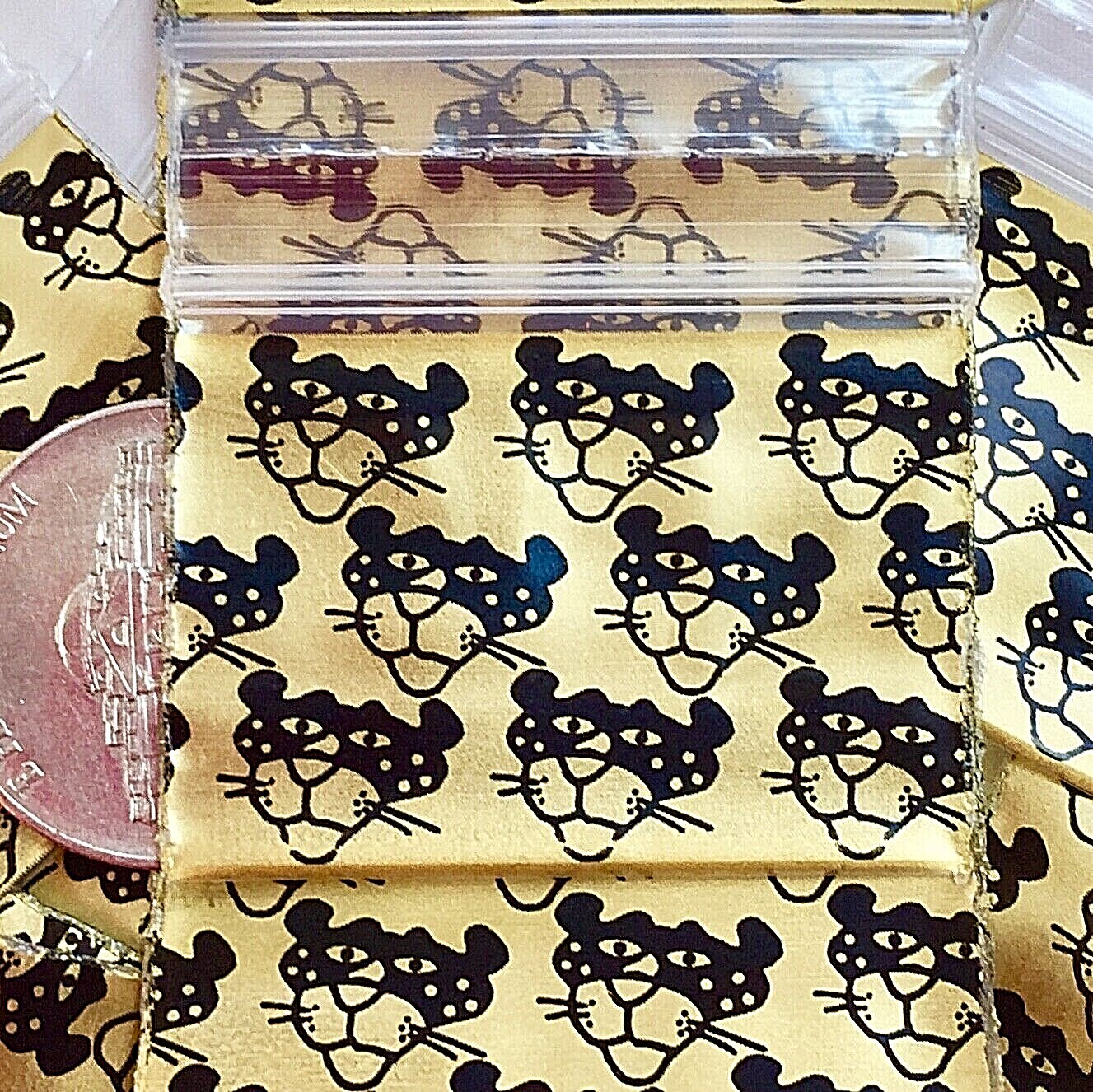 2 MIL 1510 BAGGIES ZIP DESIGN BAGS 1000PCS 1.5″ X 1″ CHOOSE DESIGN, READ DETAILS