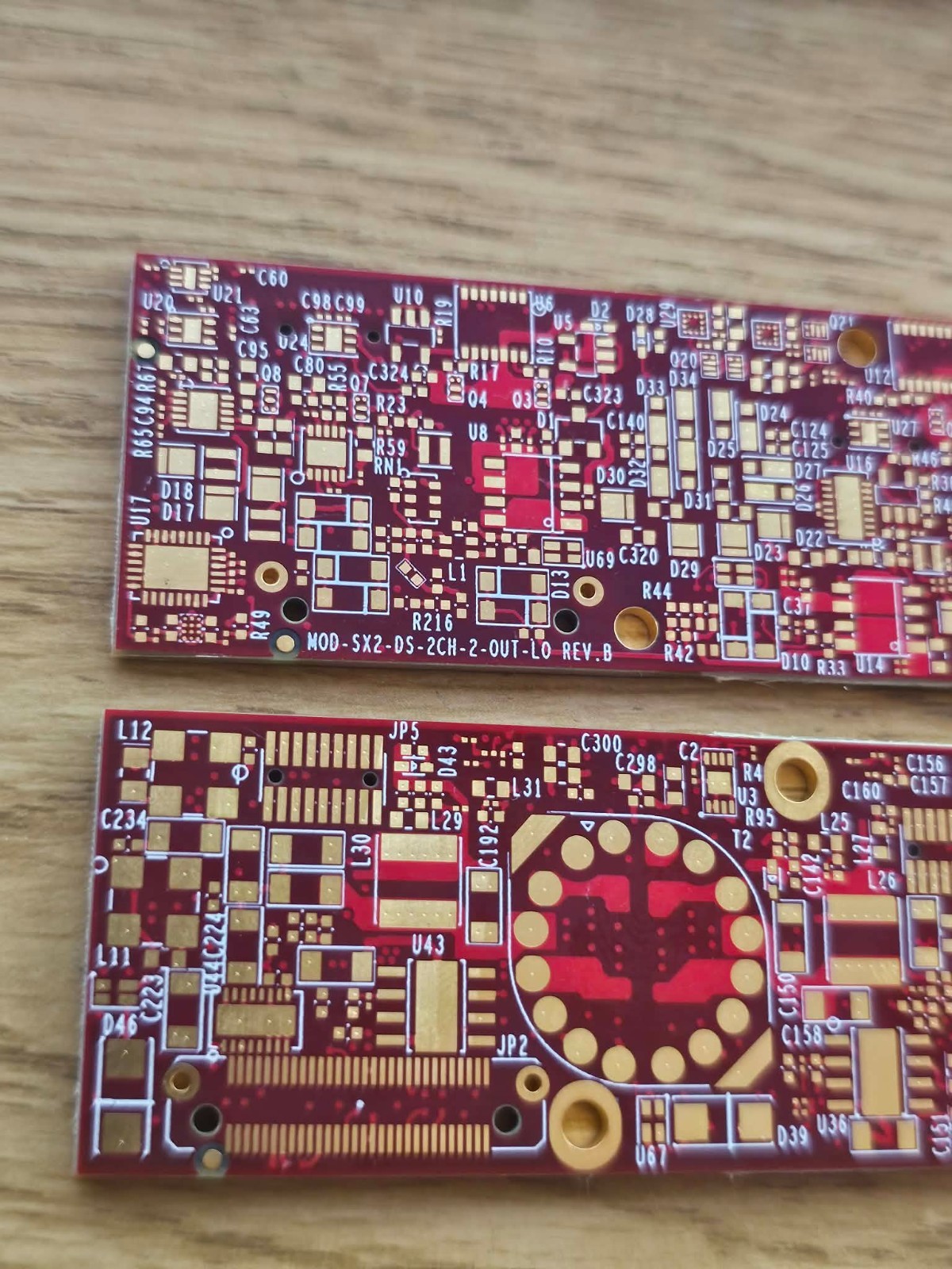 1x Cool Prototype Bare PCBs I/O Daughterboards Gold ENIG Engineering Sample #2
