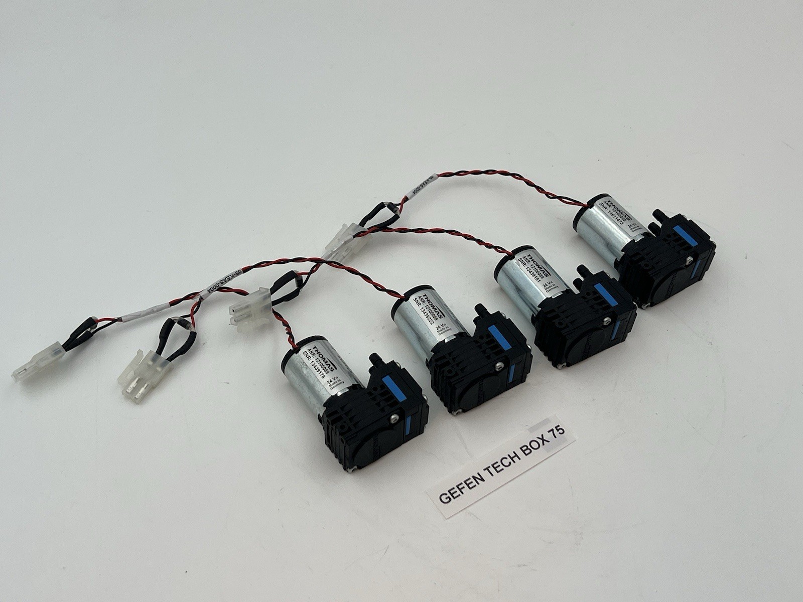 LOT OF 4 PCS THOMAS 12100088 Miniature Liquid Diaphragm Pump 24V