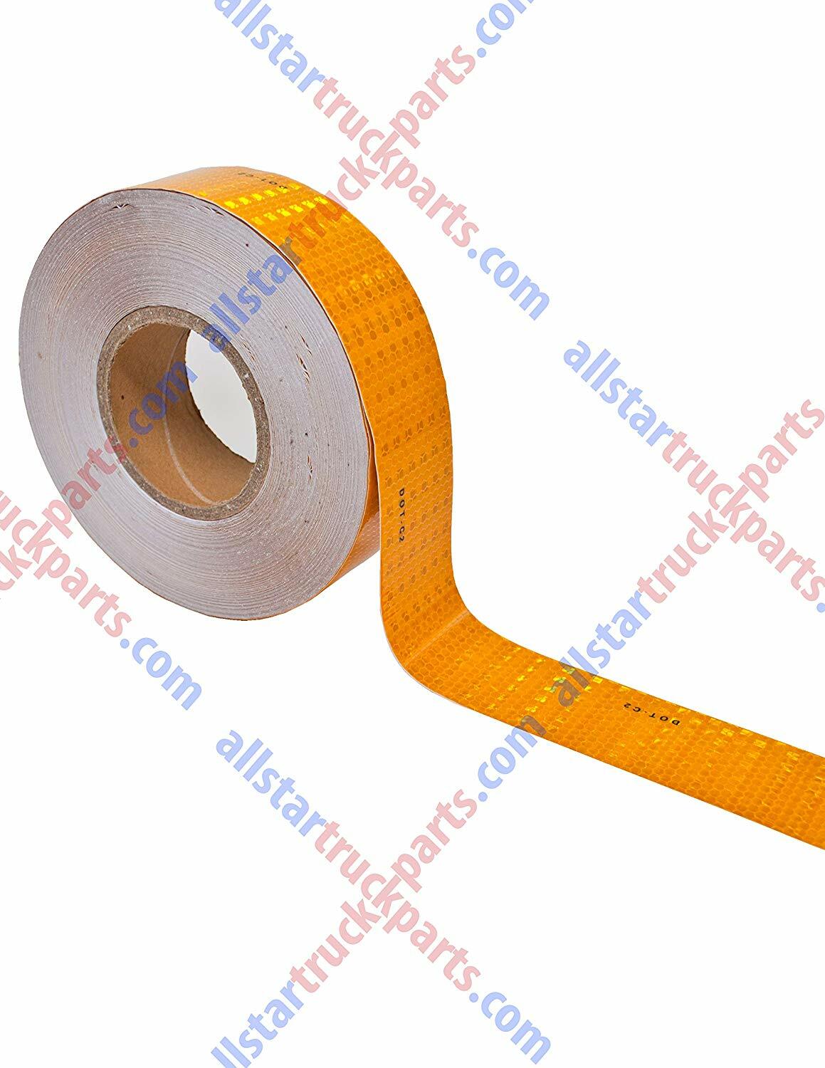Conspicuity Tape DOT-C2 Reflective Tape 2”x150’ Feet Commercial Roll Red/White