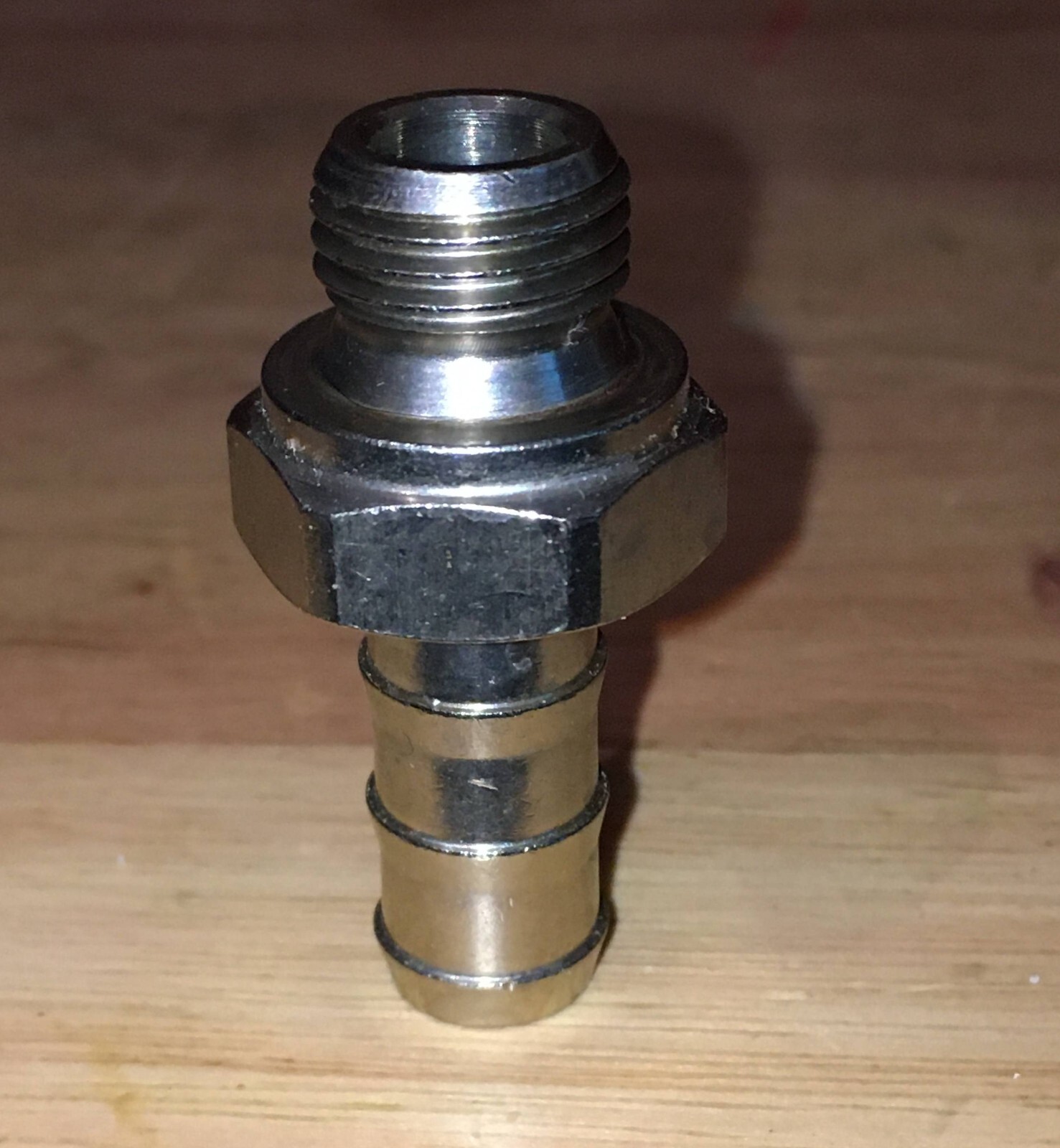 Hose Barb Stainless Steel Hose Barb ¼” Male BSPP to 3/8” ID Hose