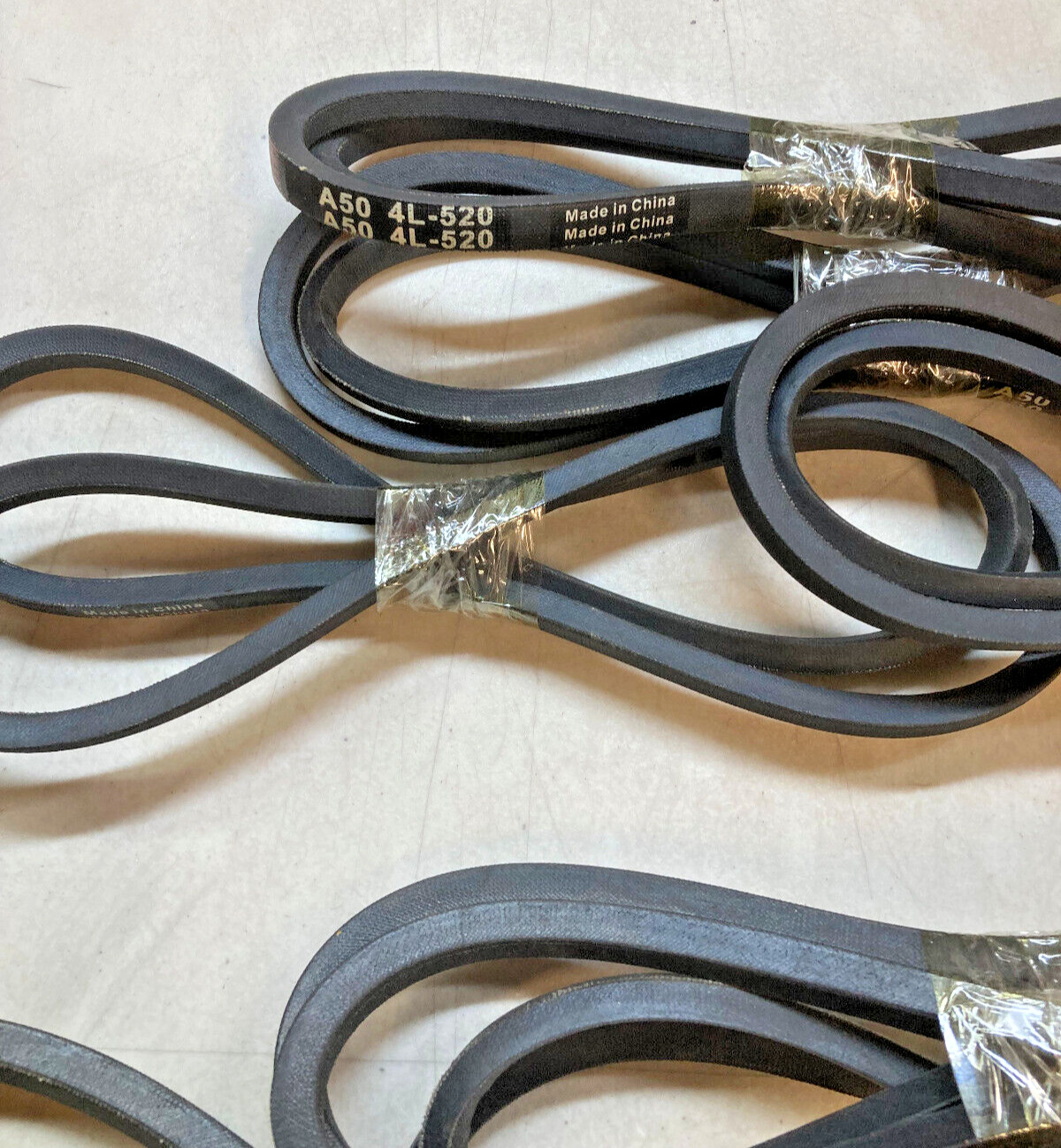 LOT OF 11 – PowerDrive Belts – Various Sizes – 52″, 47″, 60″, 65″