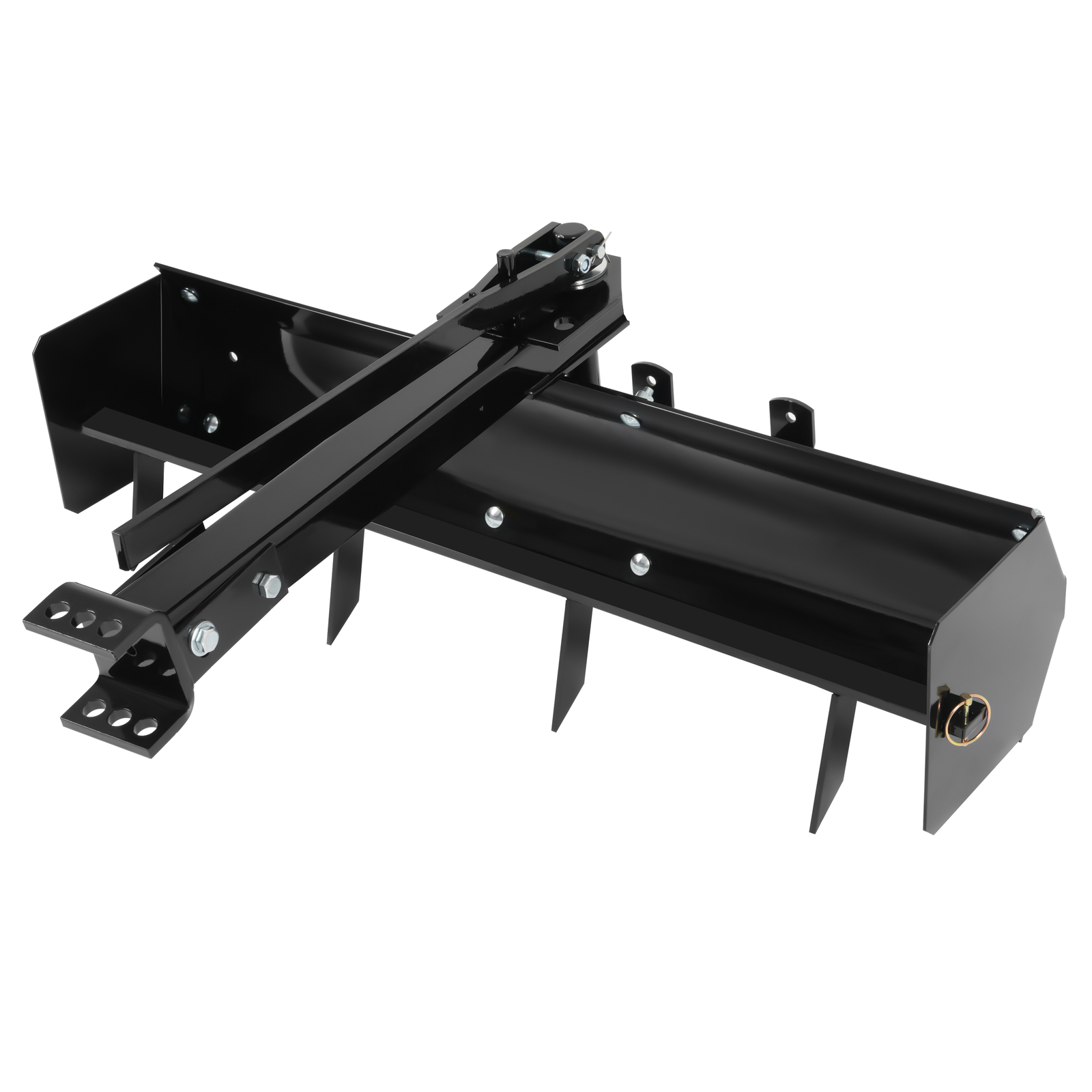 40″ Steel Adjustable Behind Box Scraper For Lawn Garden Tractors