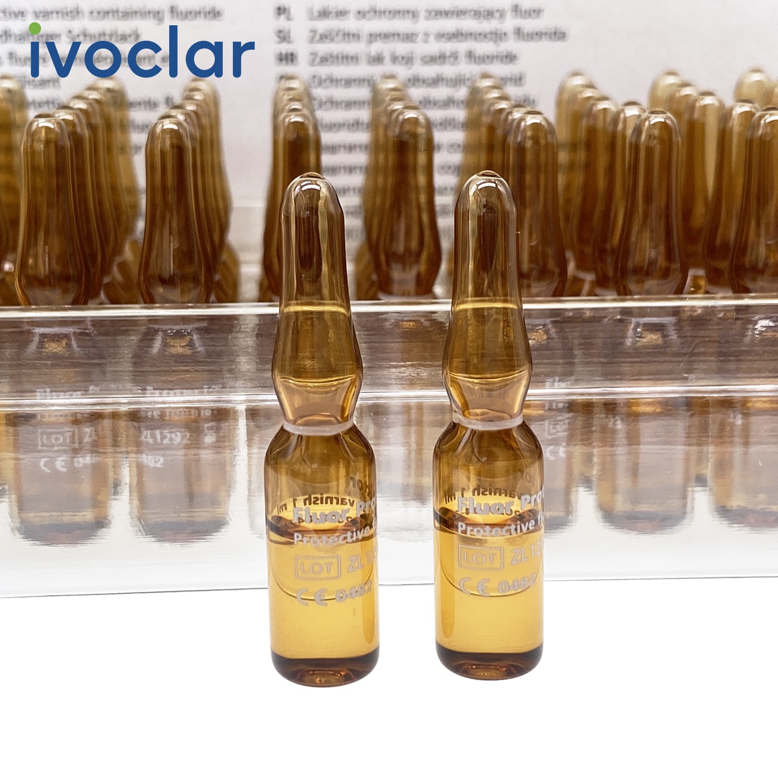 Fresh Fluor Protector Dental Fluoride Varnish Ivoclar Vivadent 0.4ML REF 63117