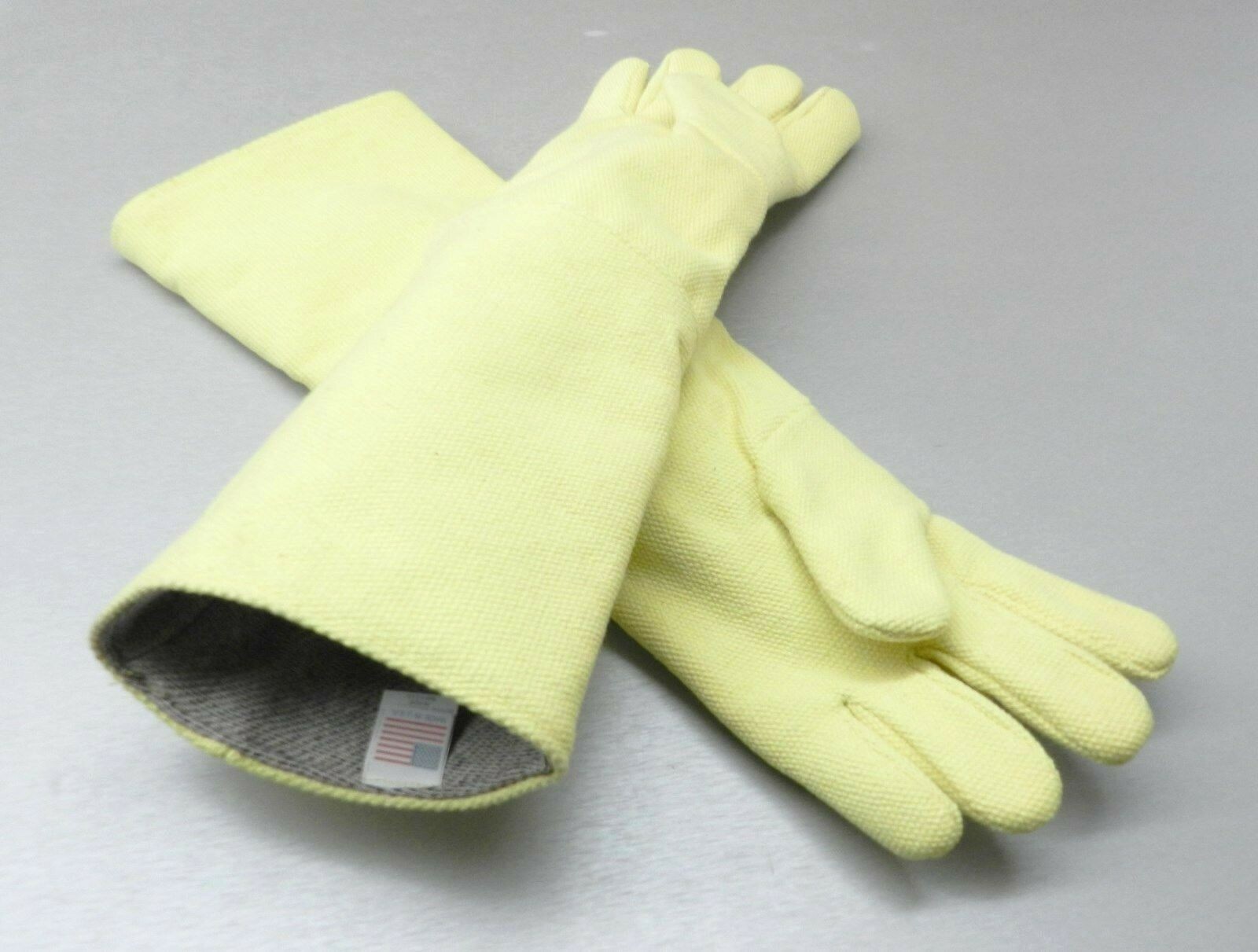 High Temperature Gloves Heat Resistant Furnace Safety Gloves Smelting Pair 23″ L
