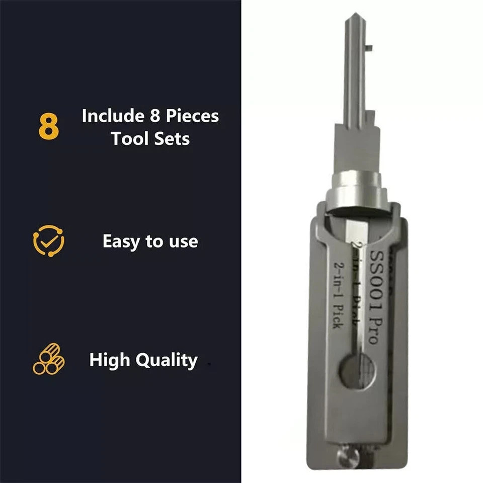 2 in1 Key Decoder Precision Hook Pickup Kit for SC1 SC4 KW1 AM5 M1MS2 LW5