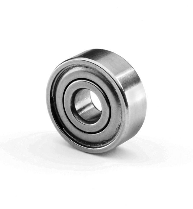 R2 ZZ PRX Miniature Ball Bearing, 0.125 in Bore, 0.375 in OD, 0.15625 in Wide