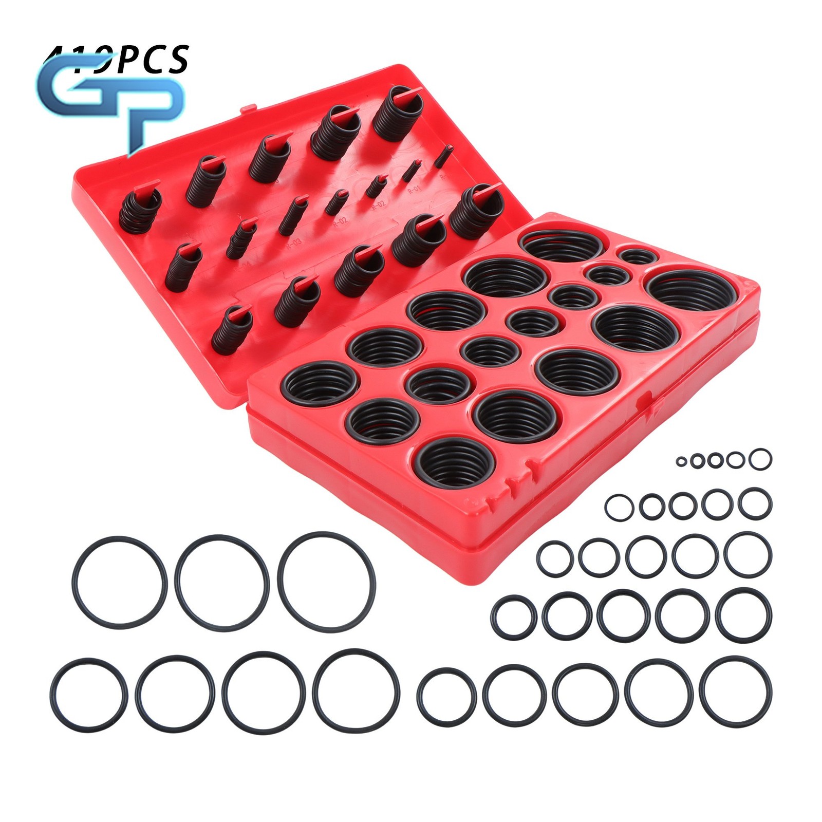 Universal O Ring Assortment Set Metric Oil Proof Kit 32 Size O-Ring 419 PACK