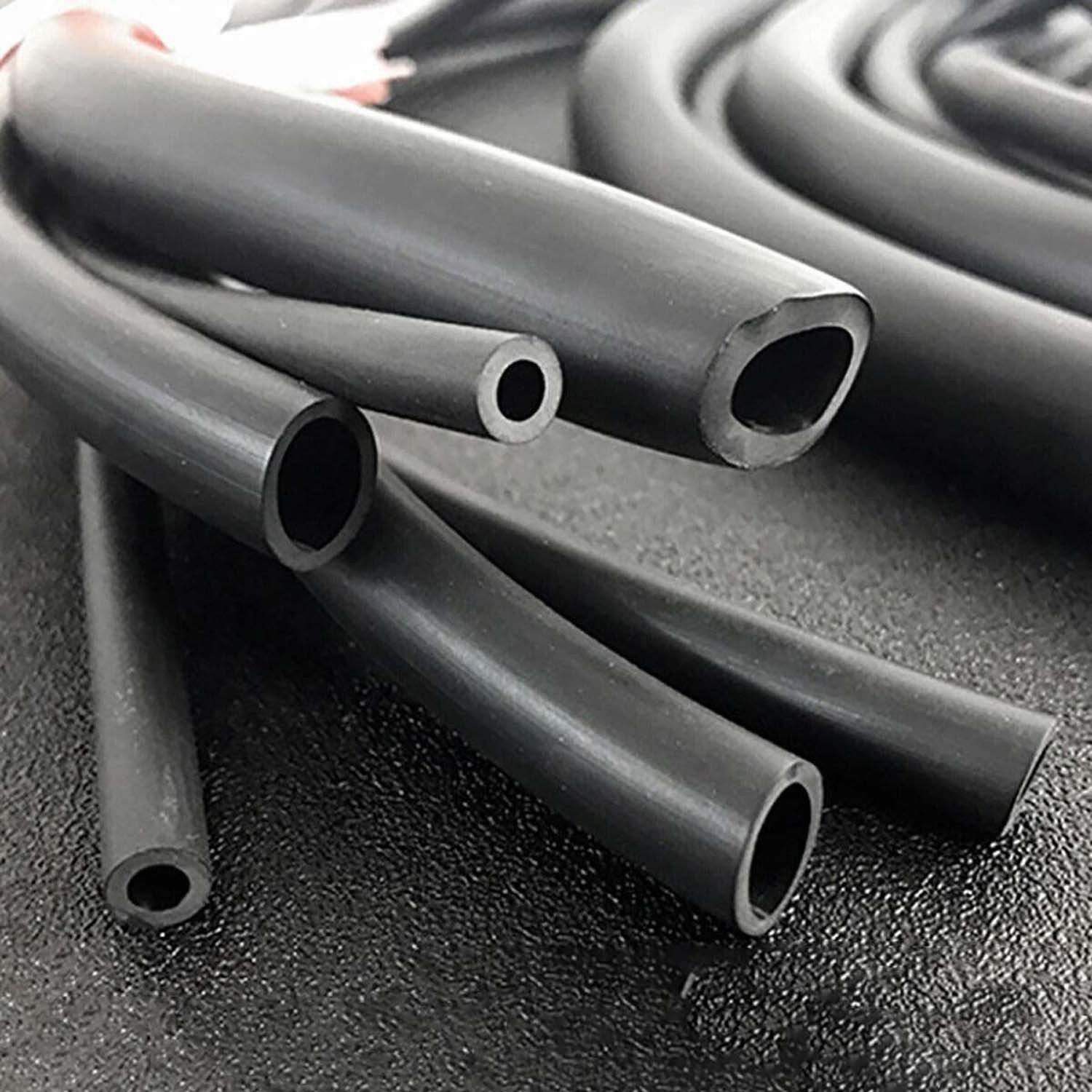 Black Nitrile Rubber Fuel Tubing Petrol Diesel Oil Tube Line Hose Pipe 3mm-25mm