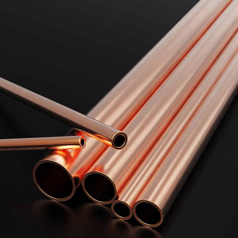 Copper Tubing OD 1mm-90mm Length 500mm Hollow Copper Tubing Round Copper Tubing