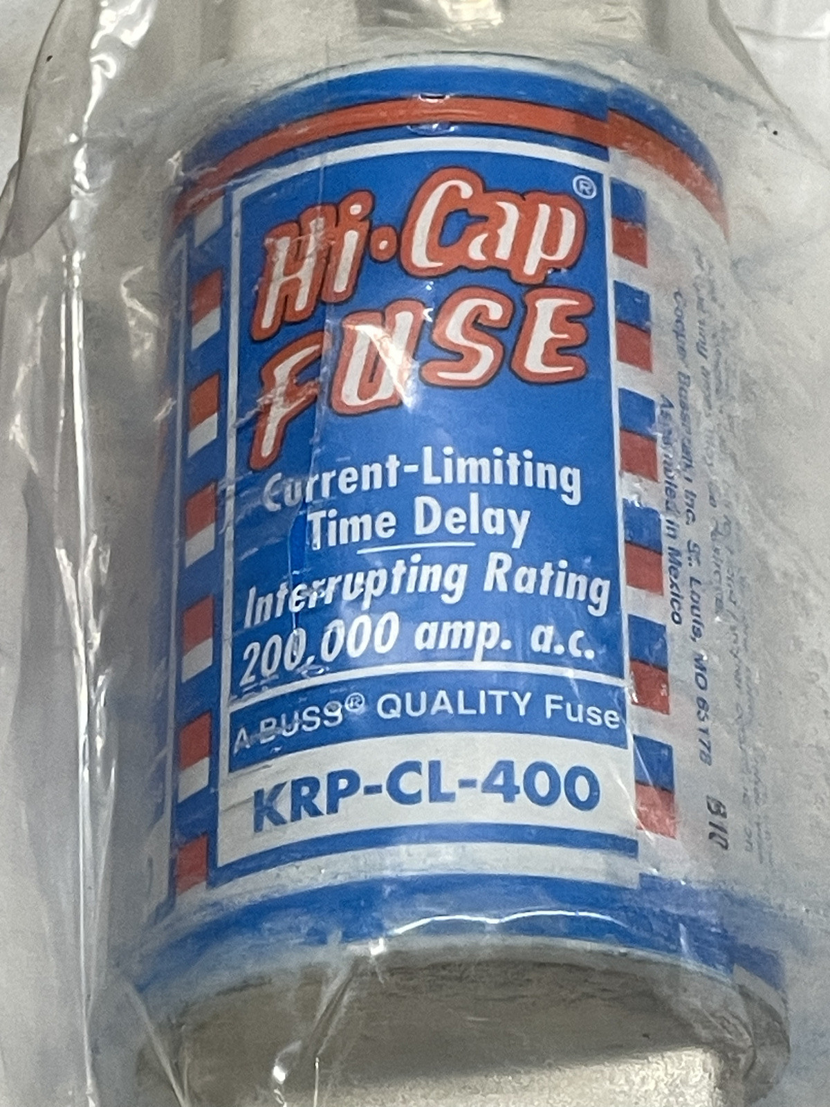 QTY AVL Cooper Bussmann KRP-CL-400 Hi-Cap Fuse 400-Amp