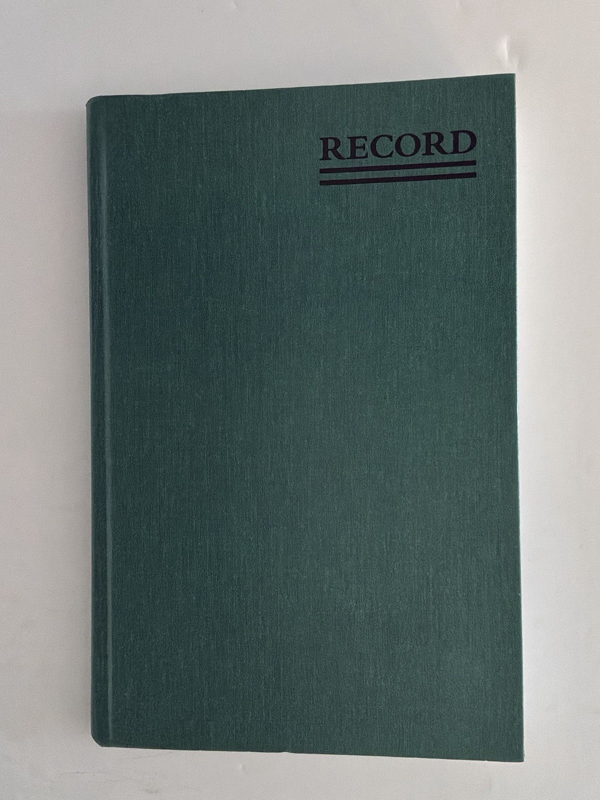 AVERY DENNISON ACCOUNT NOTEBOOK 9 1/2. X 6 1/4