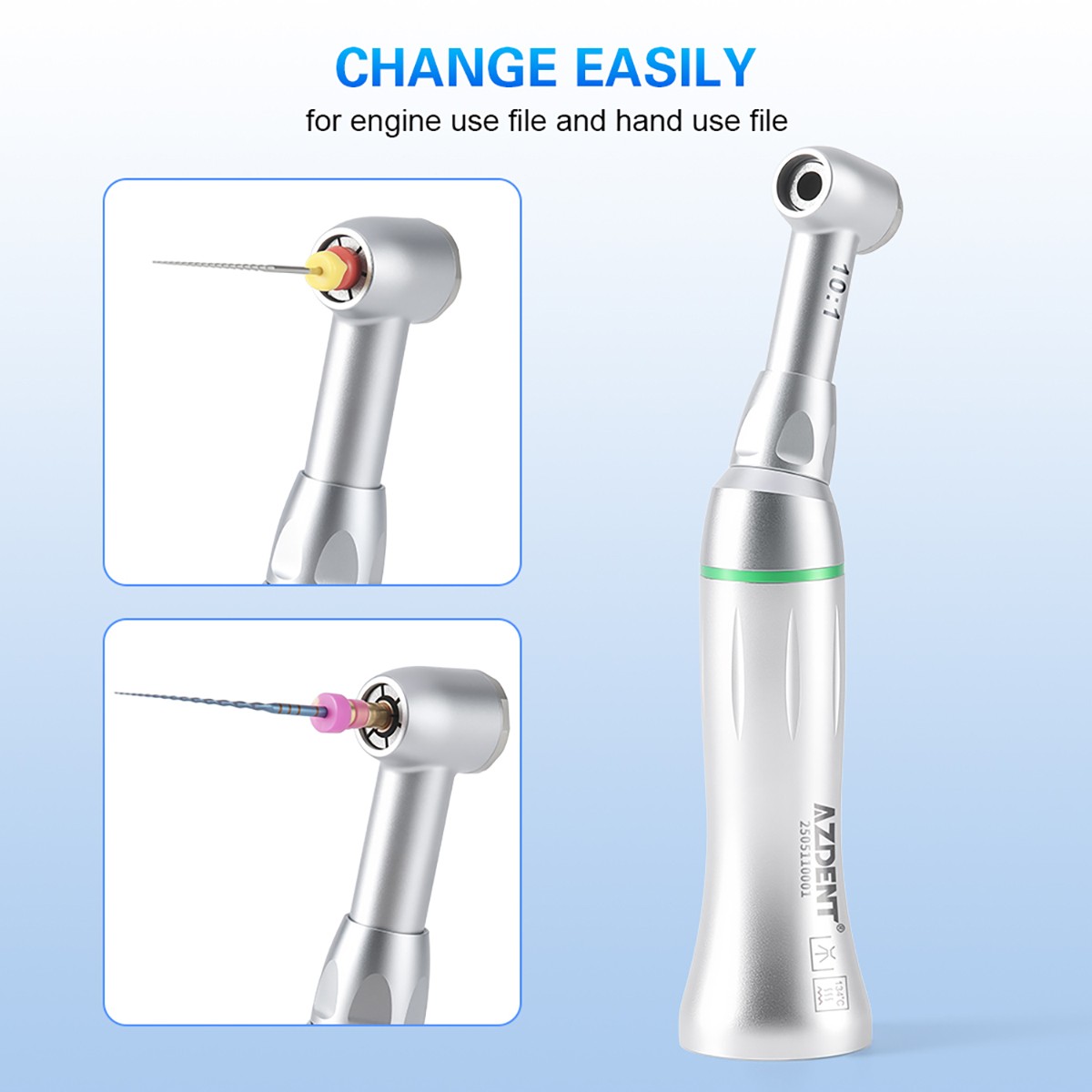 NSK Style Dental 10:1 Endo Handpiece M4 Reciprocating Contra Angle Endodontic