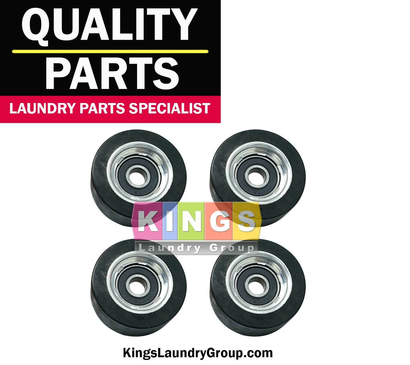 4 pcs Quality Roller Bearing For Huebsch,Speed Queen Dryer# 70298701 /70298701P