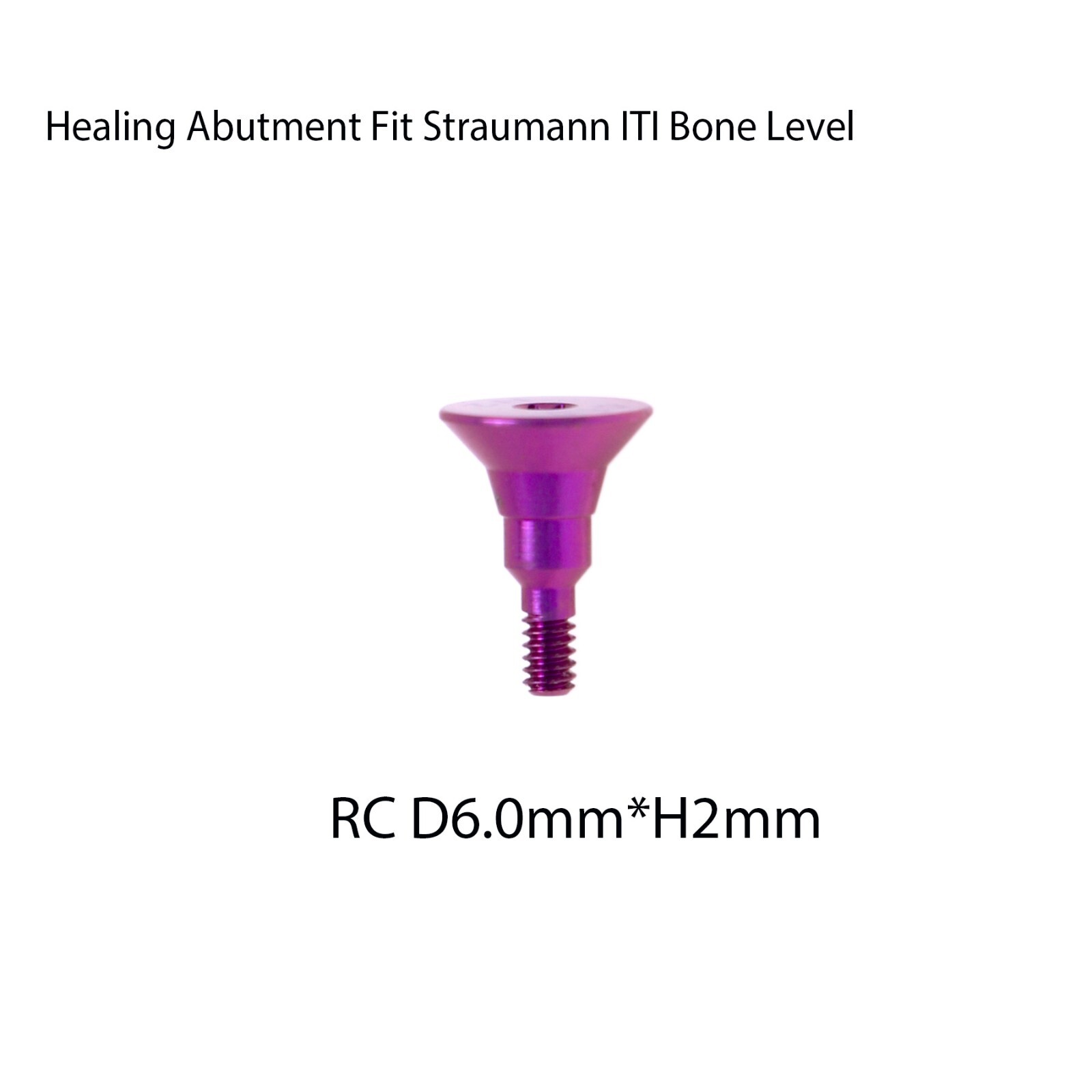 US Dental Healing Abutment NC/RC fits Straumann ITI BL/BLT Cover Screw Cap Ø4.5
