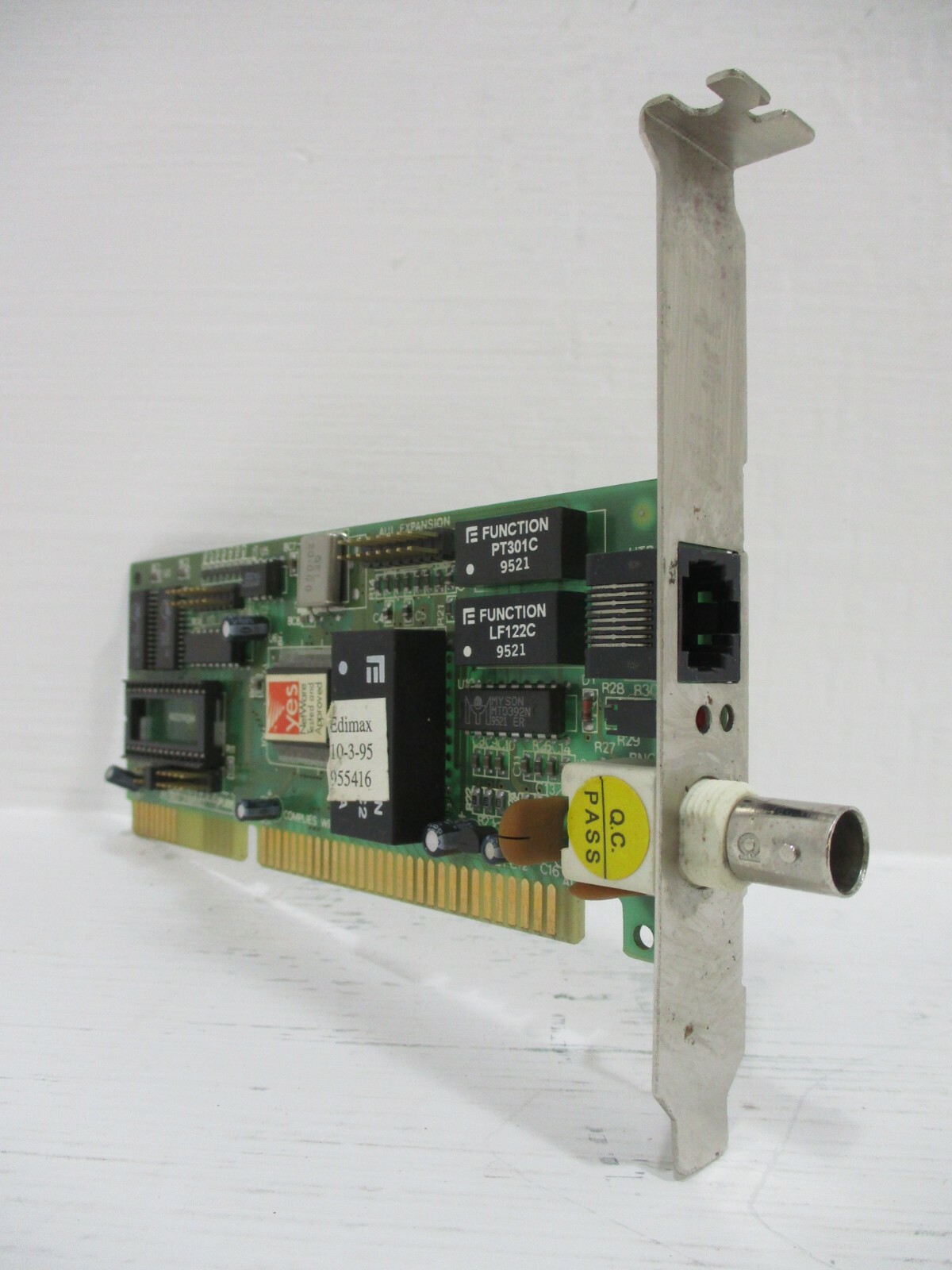 YES RP-50001 ISA Network Interface Card PLC Board Module PC PWA PCB