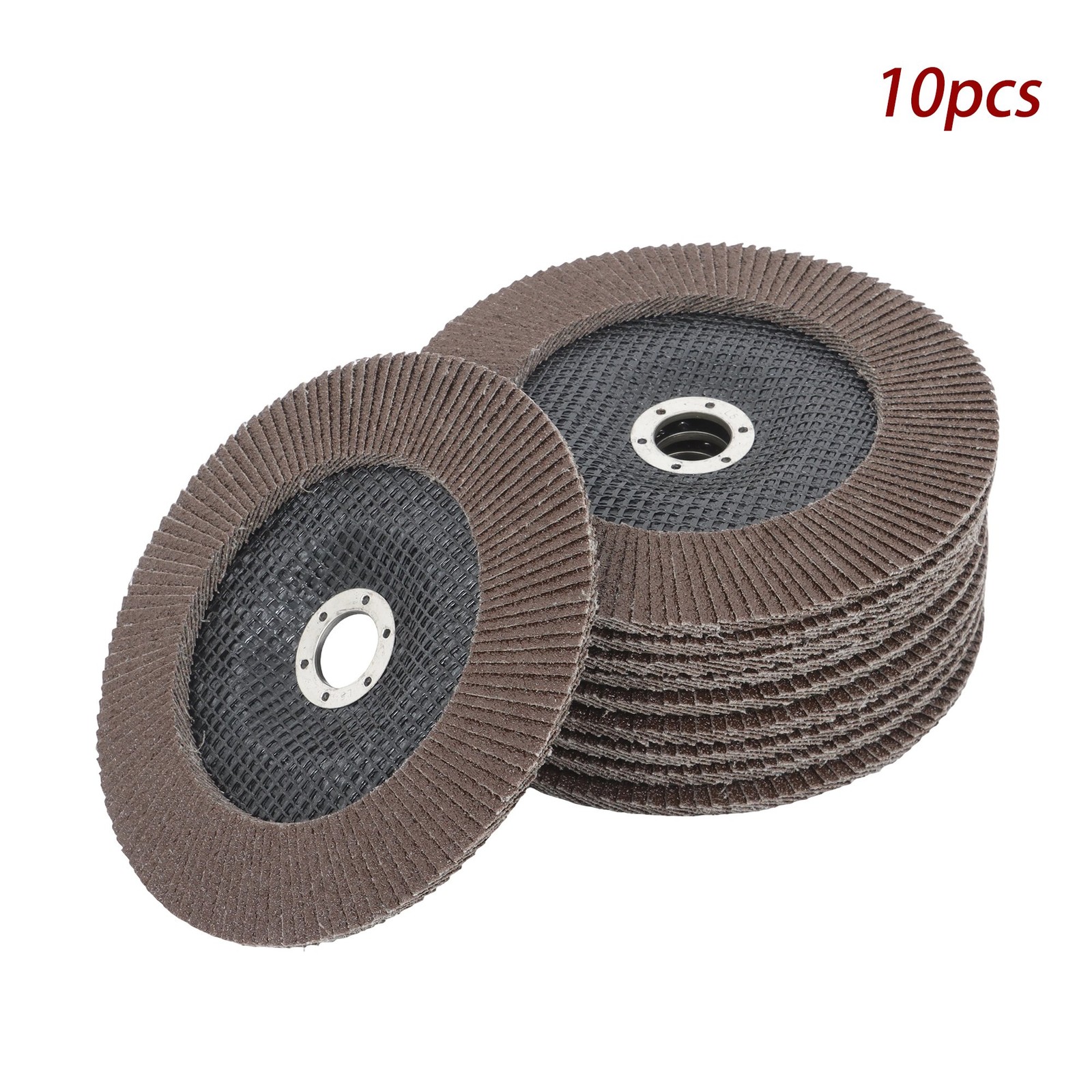 10 Pcs T29 Flap Discs 40 Grit Flapper Wheel for Angle Grinder 7″ x 7/8-Inch