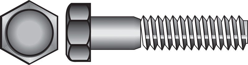HILLMAN 3/4 in. D X 6 in. L Zinc Plated Steel Hex Bolt