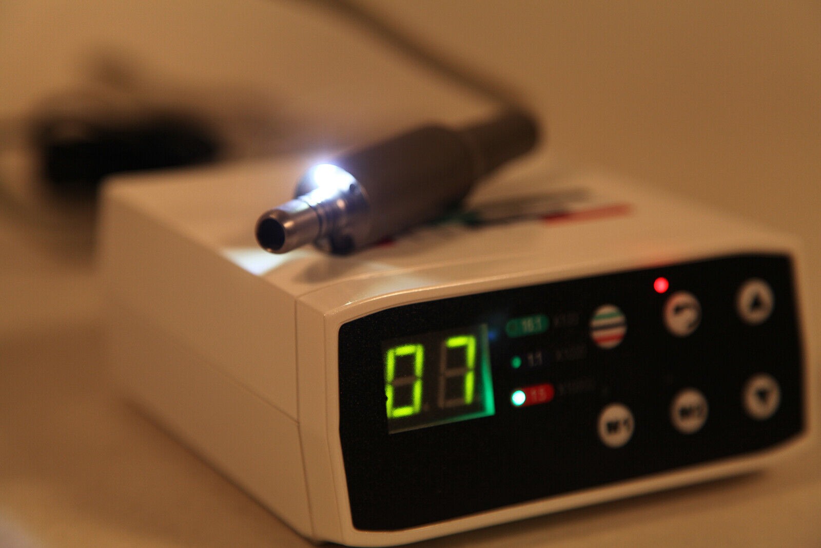 Dental Electric LED Brushless Micro Motor/1:1/1:5 Increasing Handpiece