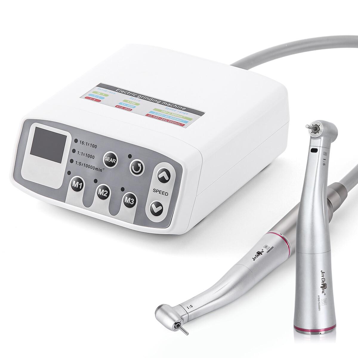 Dental LED Brushless Electric micro motor / Fiber Optic Contra Angle Handpiece
