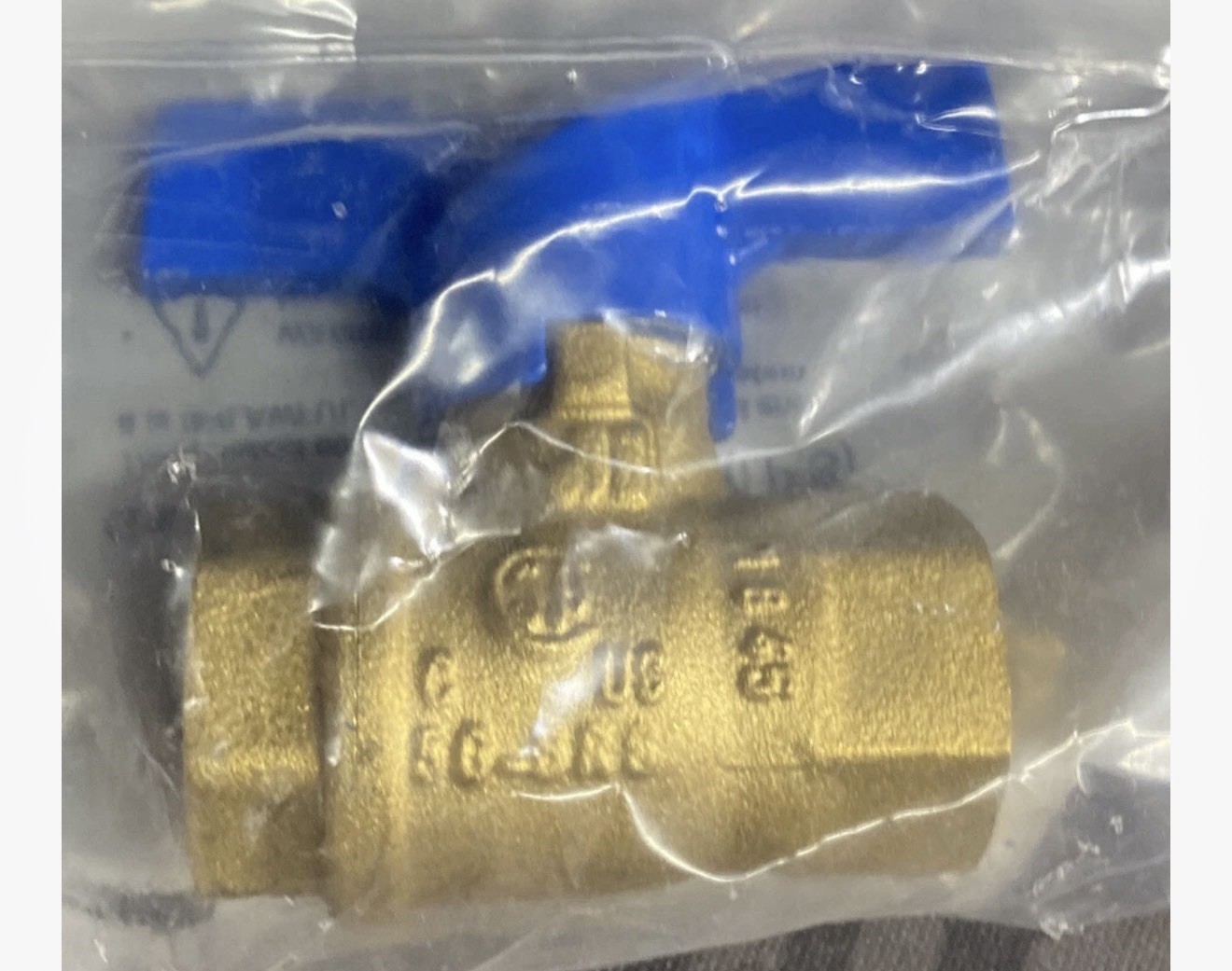Jomar Valve Brass Gas Ball Valve Inline Female 3/8″, 101-402 T204FF 600 W0G