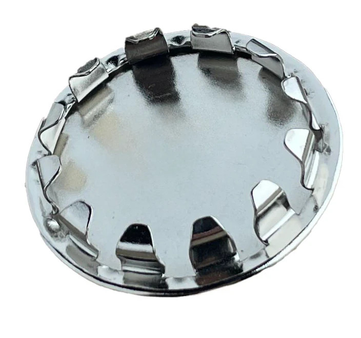 (4 PACK) 1-3/16″ Nickel Plated Metal Hole Plugs for .031″-.093″ metal SP-1.188-N