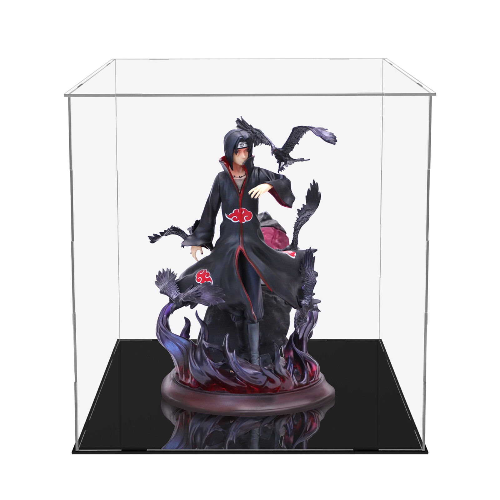 Clear Acrylic Display Case Collectibles Box Dustproof Diecast Action Figures US