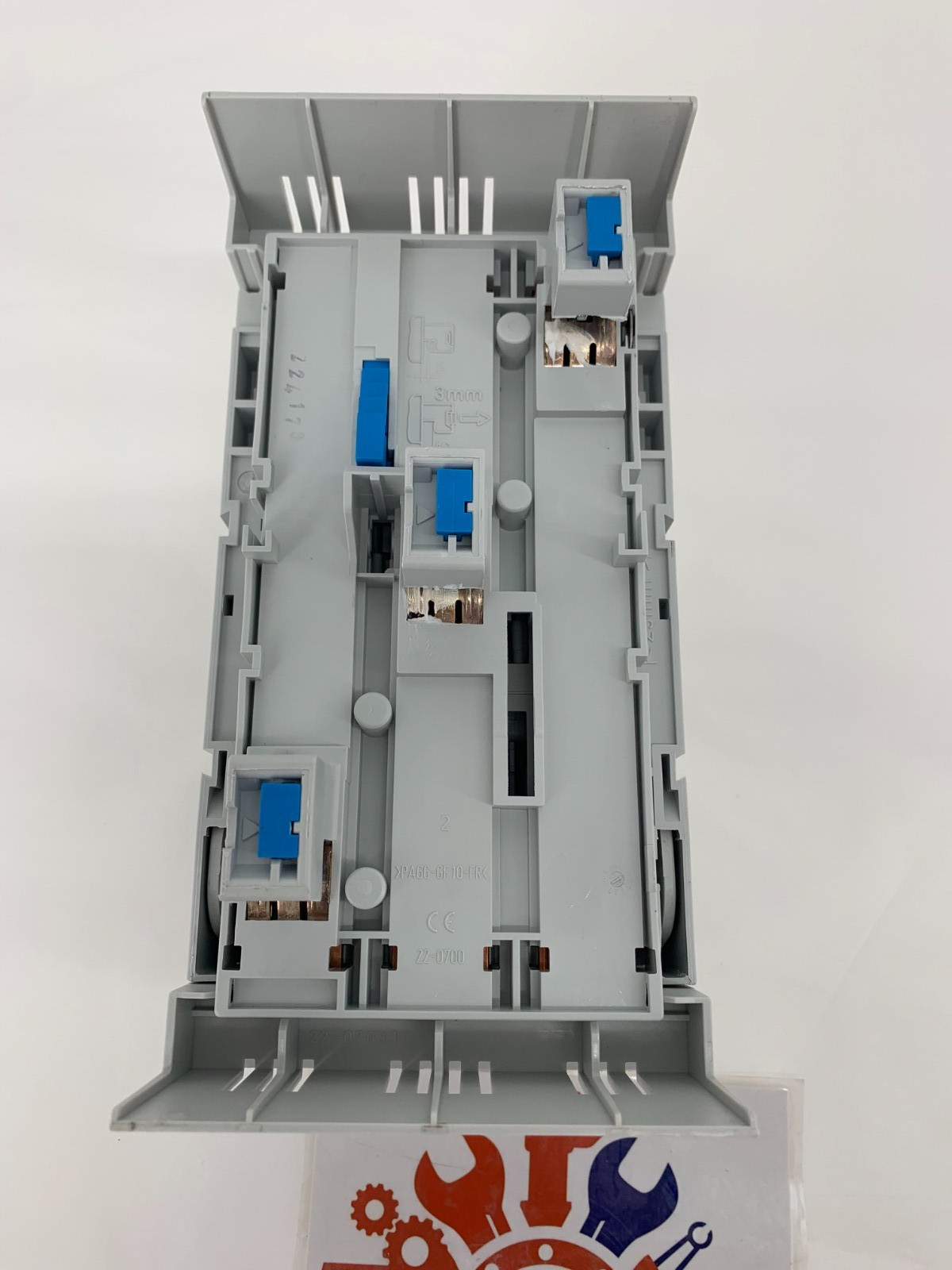 Wohner LTS-00 33198 NH Fuse Disconnect Switch Size-00 160A 3P Panel Mounting