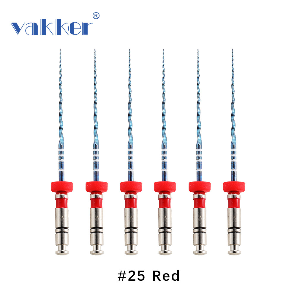 V Blue Dental NiTi Rotary Endo Files Heat Activated Endodontic Files #15-#60