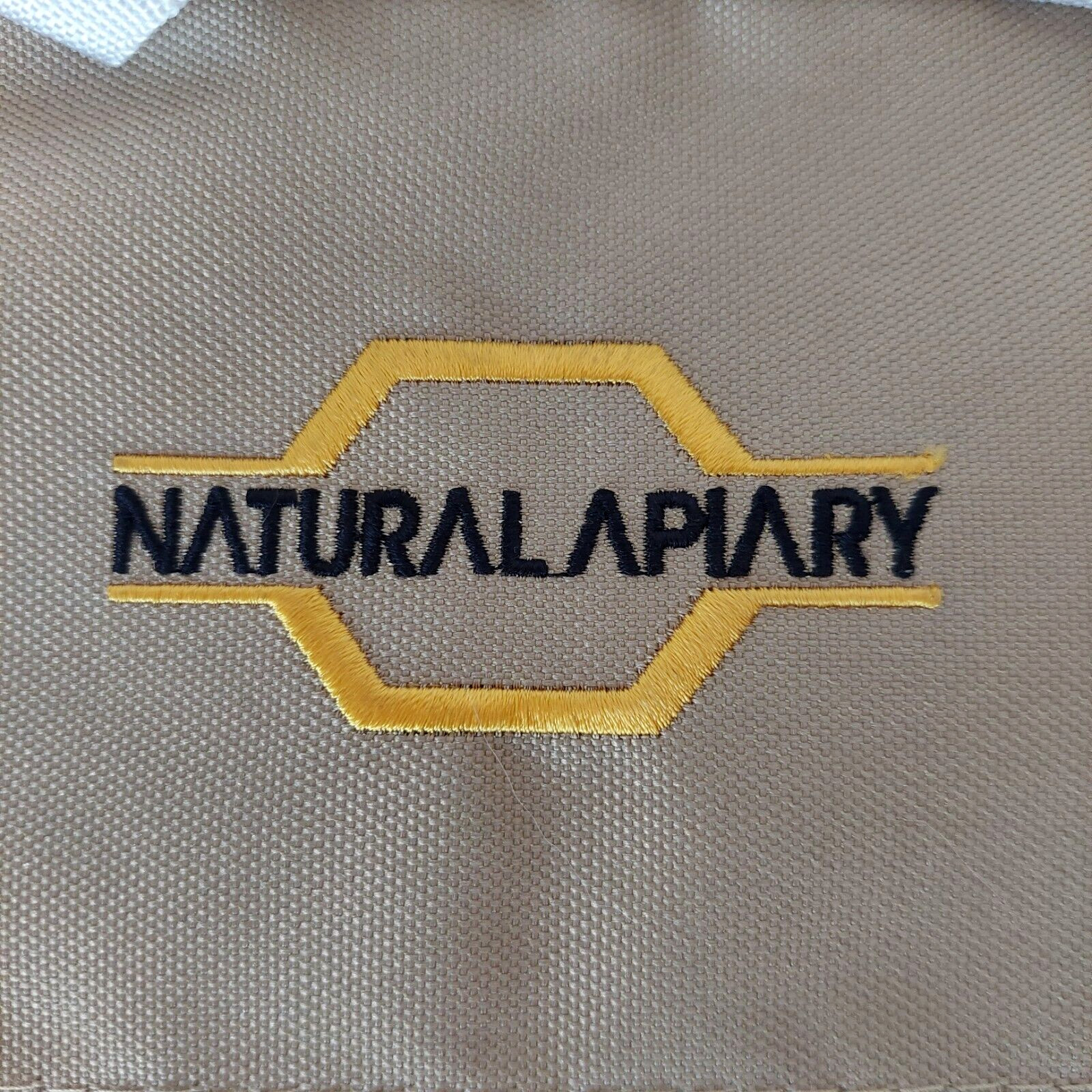 Natural Apiary Beekeeper Apiarist Jacket w/ Fencing Veil & Carrying Tote XSmall