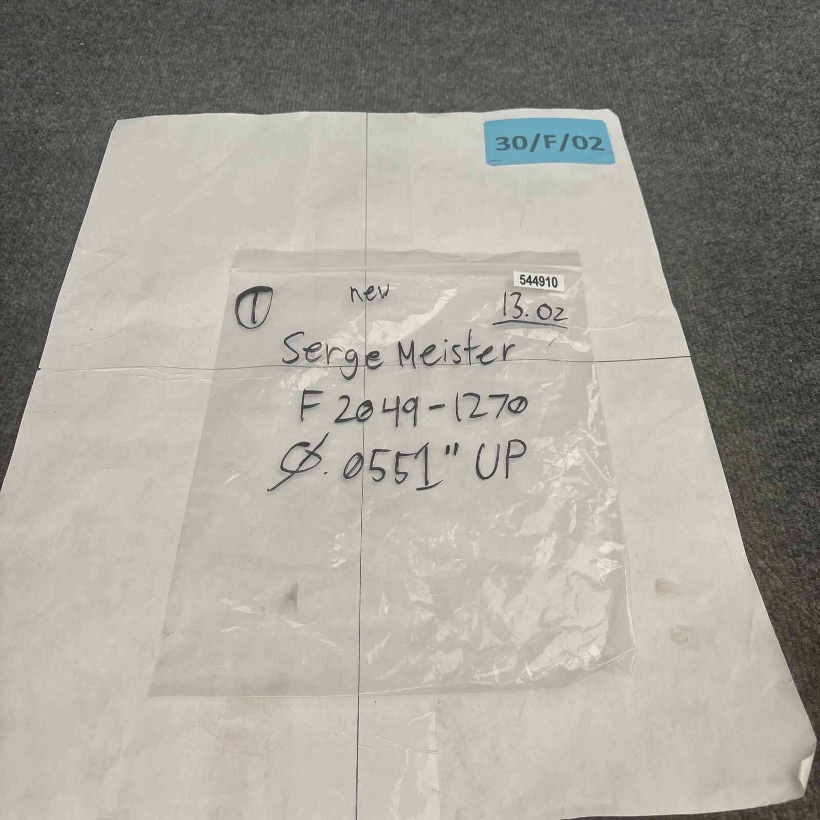 Serge Meister F20-49-12.70 Ø.0551” UP Collet New
