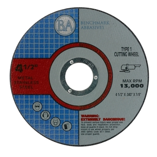 100 Pack 4.5″x.040″x7/8″ Quality Thin Cut Off Wheel Stainless Steel