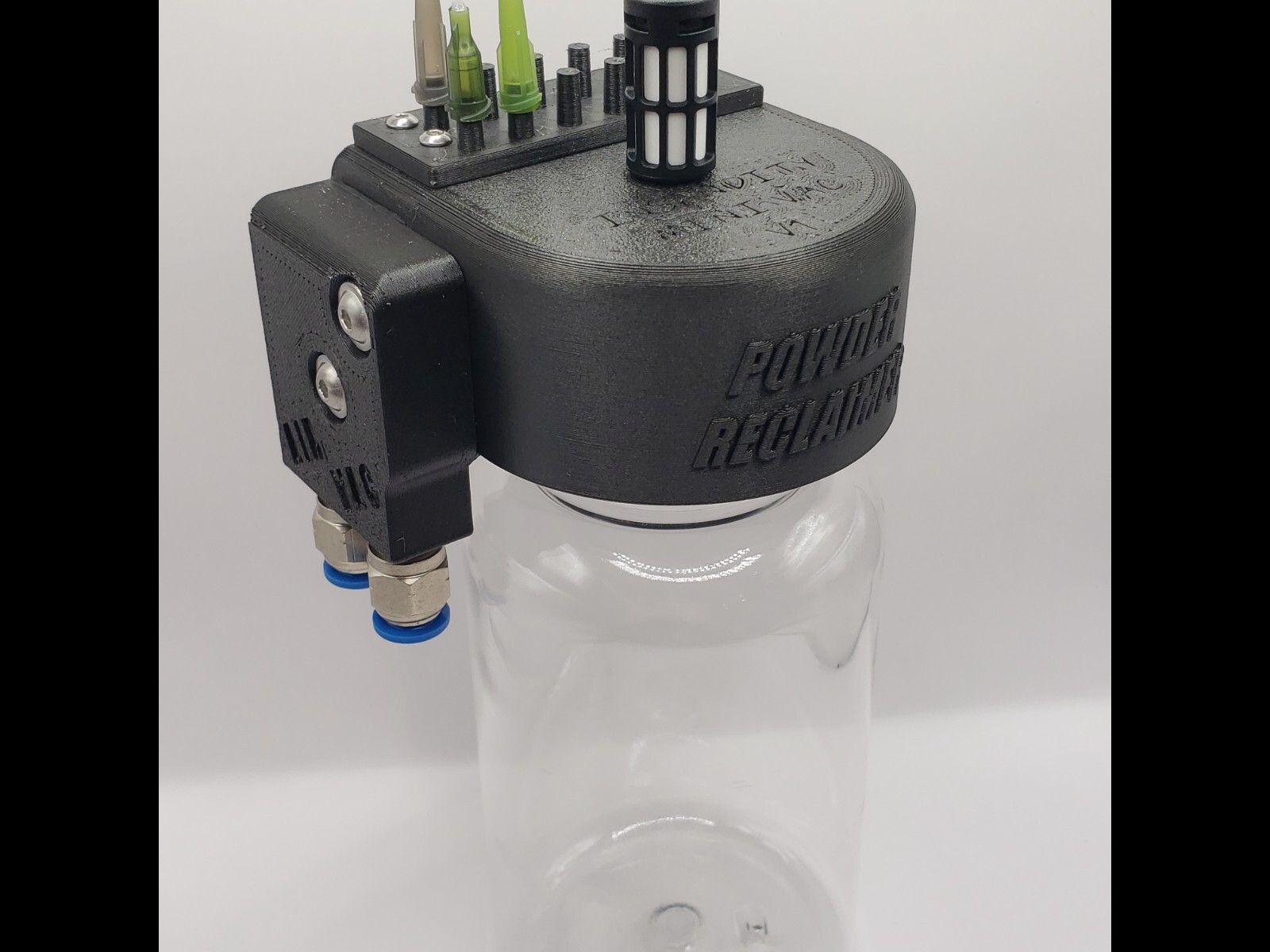 Pneumatic Micro Vacuum for Powder Coating – Easily Remove Powder! Two Tone Wheel