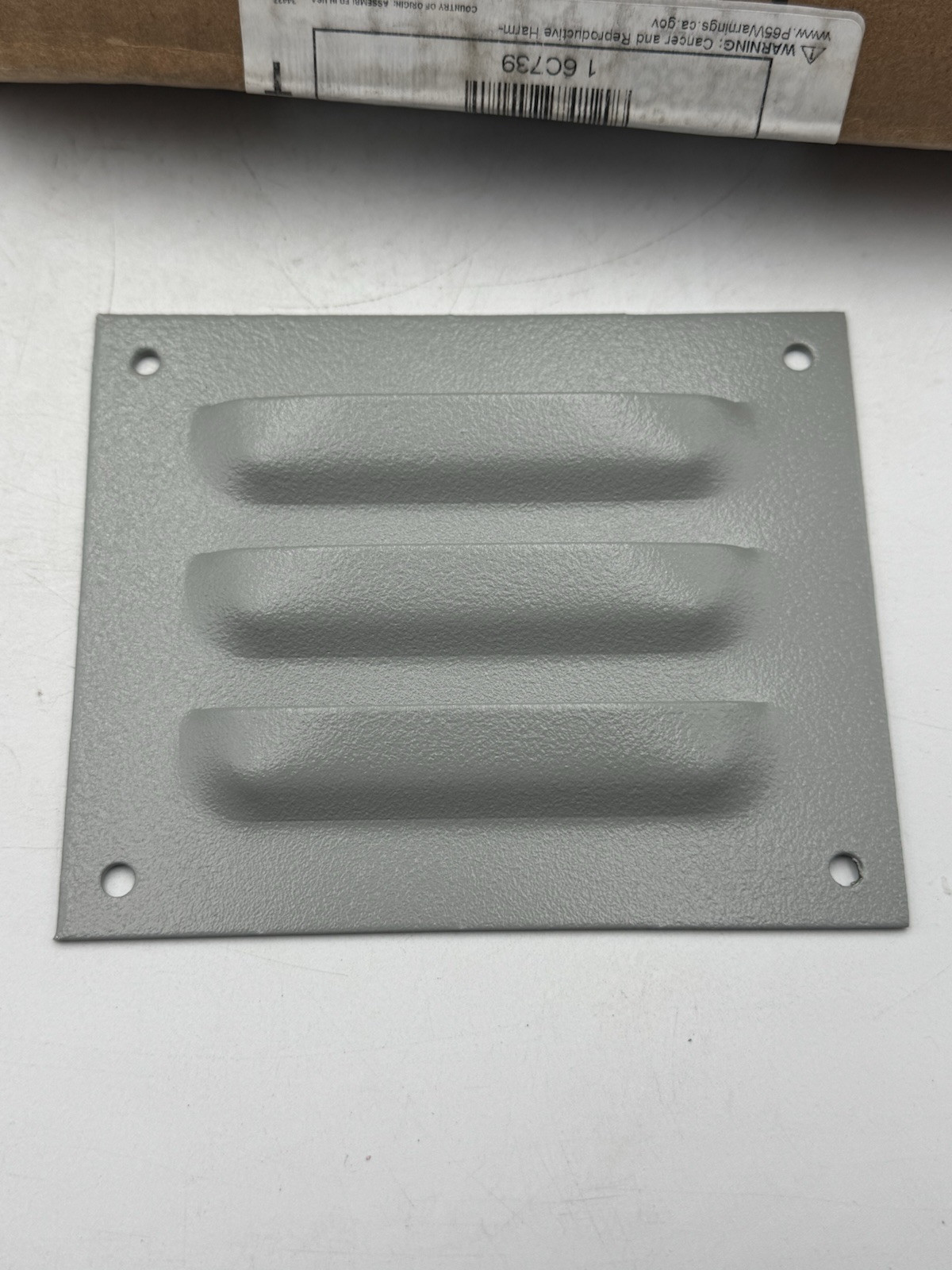 WIEGMANN WAVK0403 Louver Plate Kit (3.5 in. x 4.5 in.)