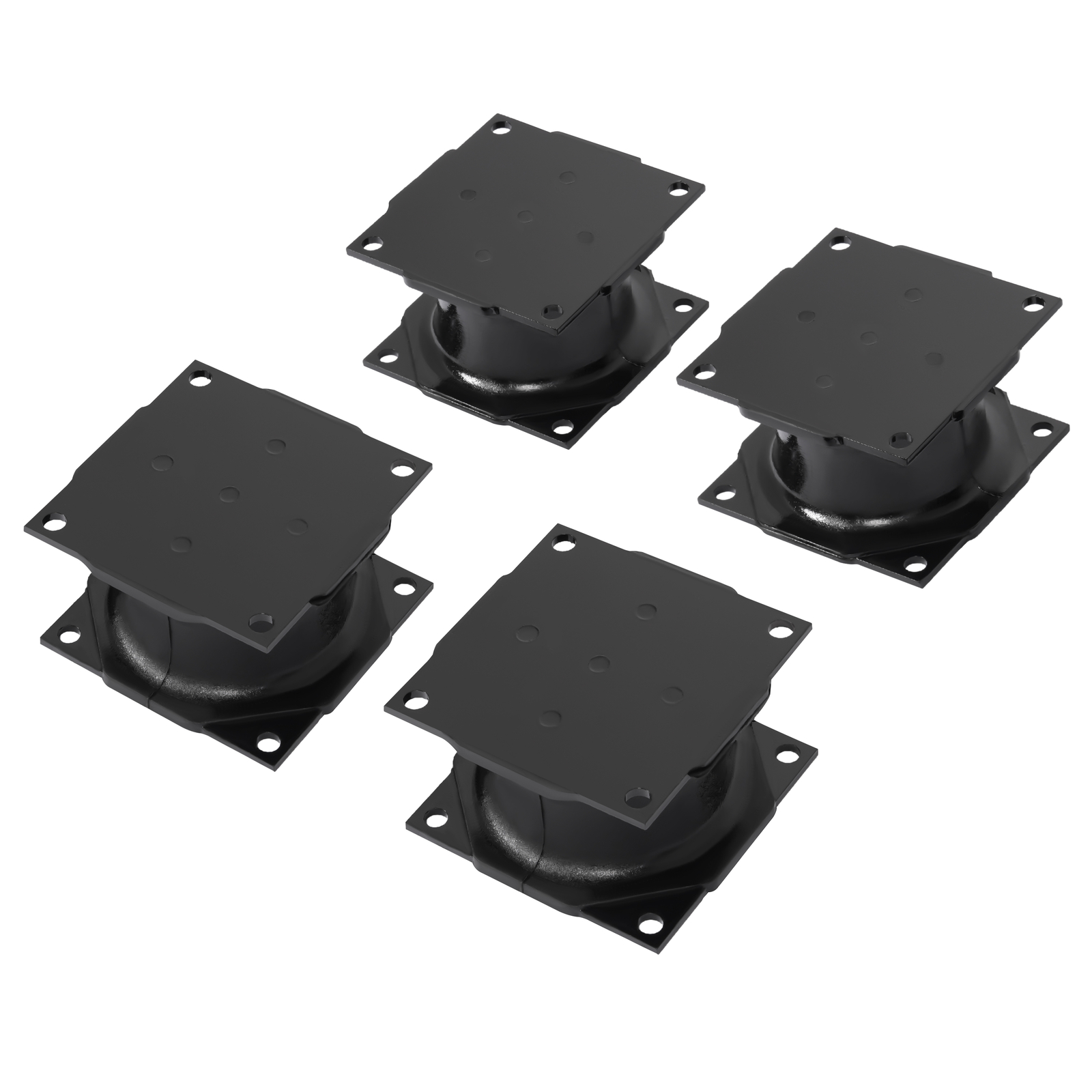 4PCS Rubber Isolator Shock Mounts For Stanley Hydraulic Vibratory Compactor