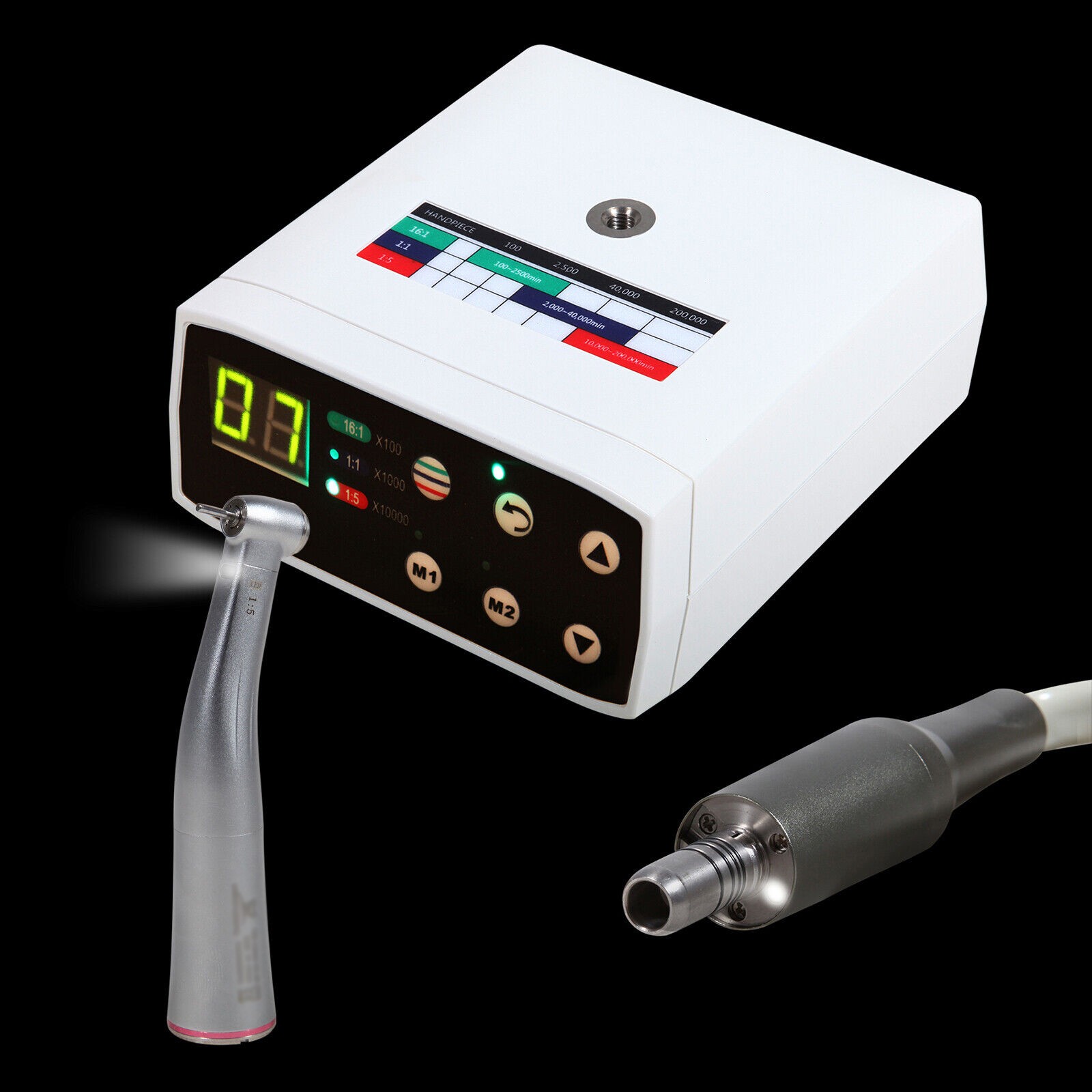 US NSK Style Dental Brushless LED Electric Micro Motor 1:5 Increasing Handpiece