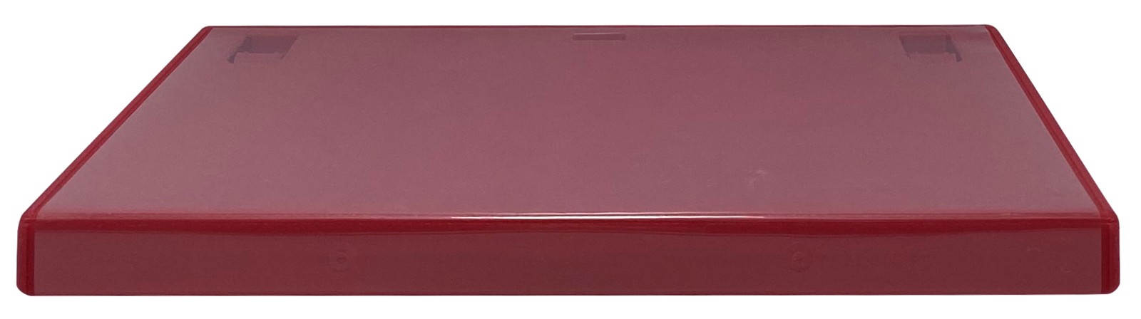 100 STANDARD Solid Red Color Single DVD Cases & 100 OPP Bags