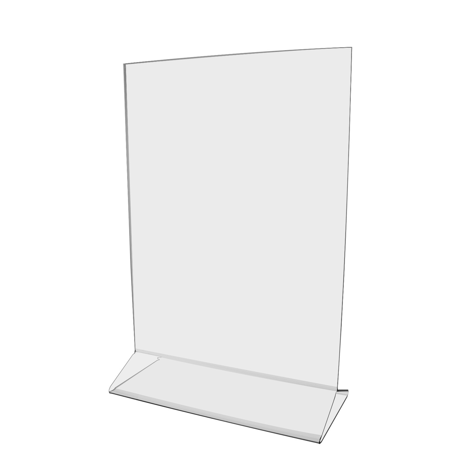 6″W x 8″H Sign Holder Top Load Double Sided Menu Countertop Frame